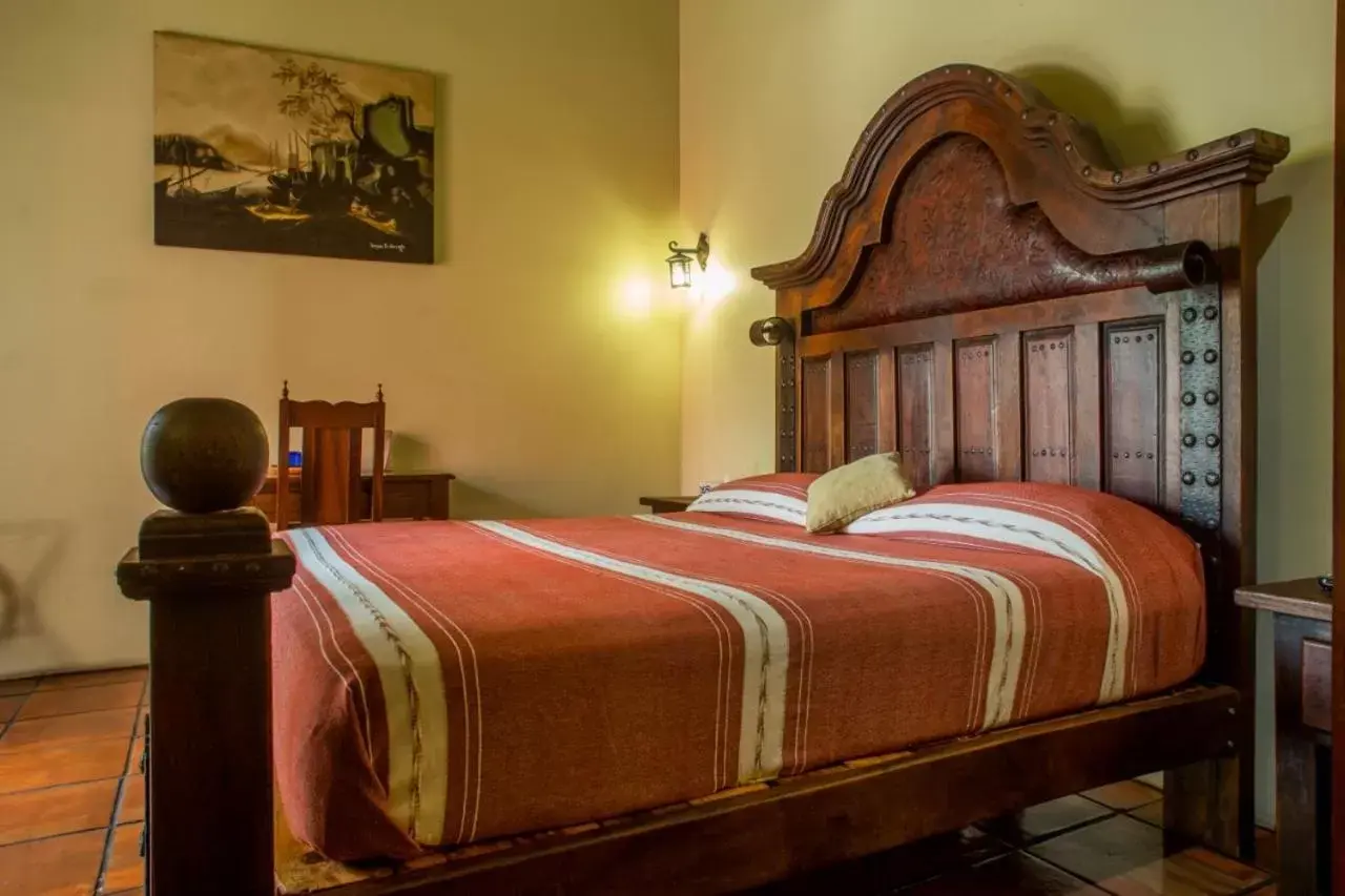 Bed in Hotel Boutique Hacienda del Gobernador