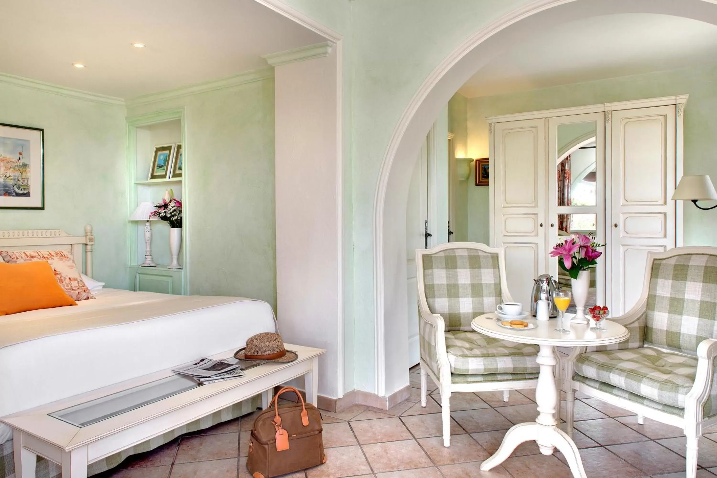 Bedroom in Hôtel La Grande Bastide