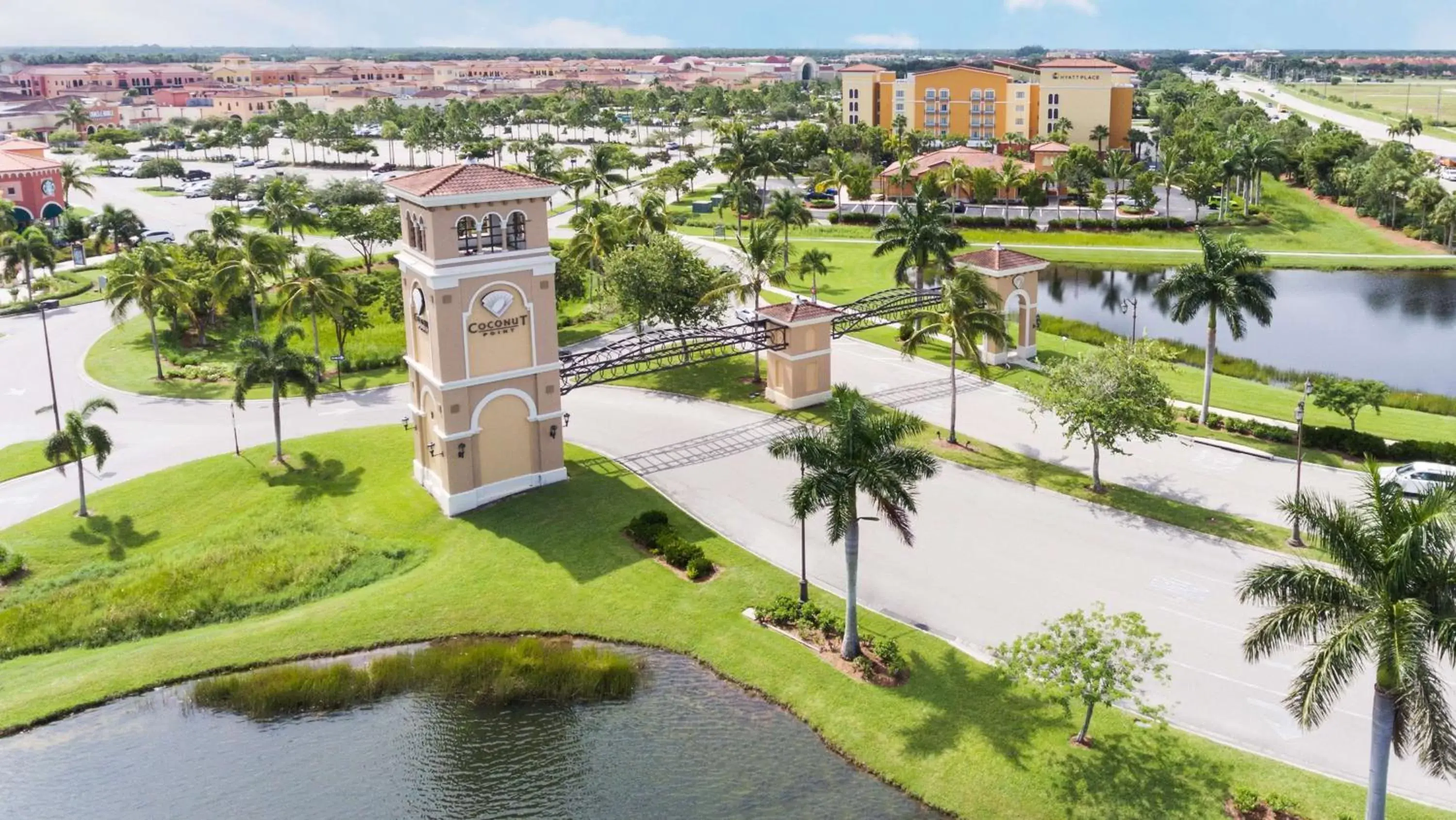 Location, Bird's-eye View in Hyatt Place Coconut Point