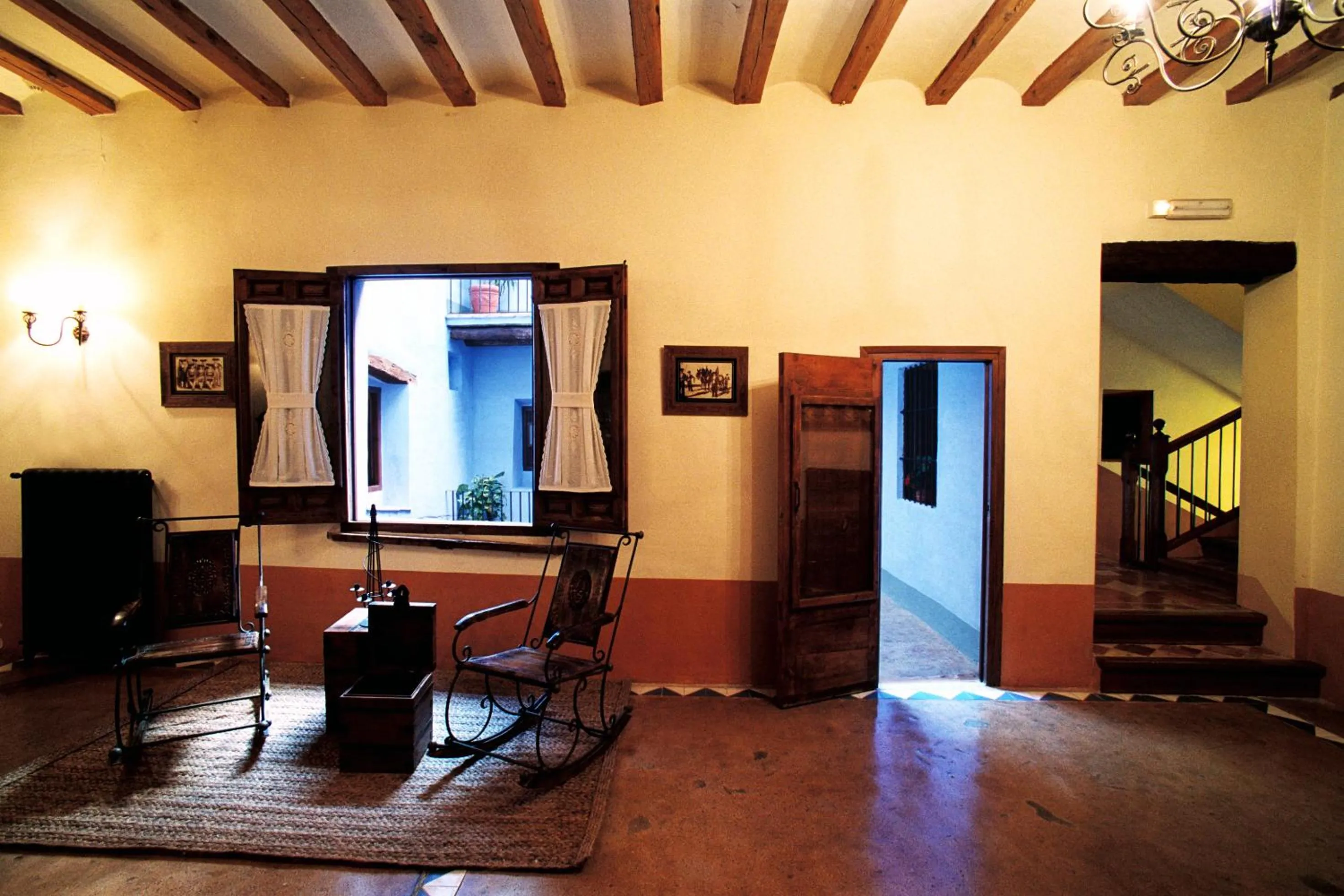 Living room in Hospederia Meson de la Dolores