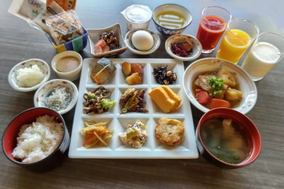 Buffet breakfast in CYPRESS HOTEL Nagoya-eki Mae