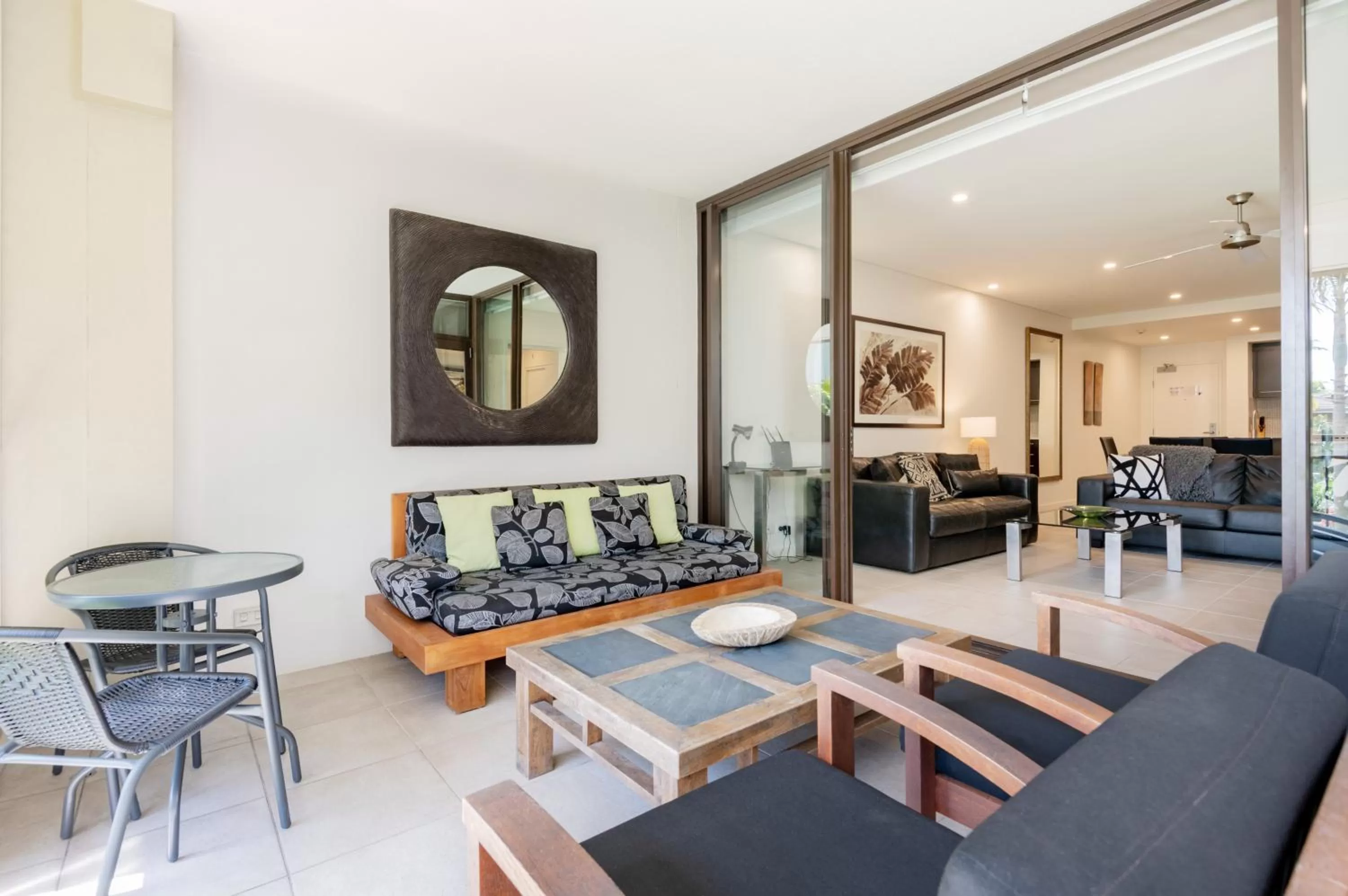 Seating Area in Port Douglas Private Apartments in Temple