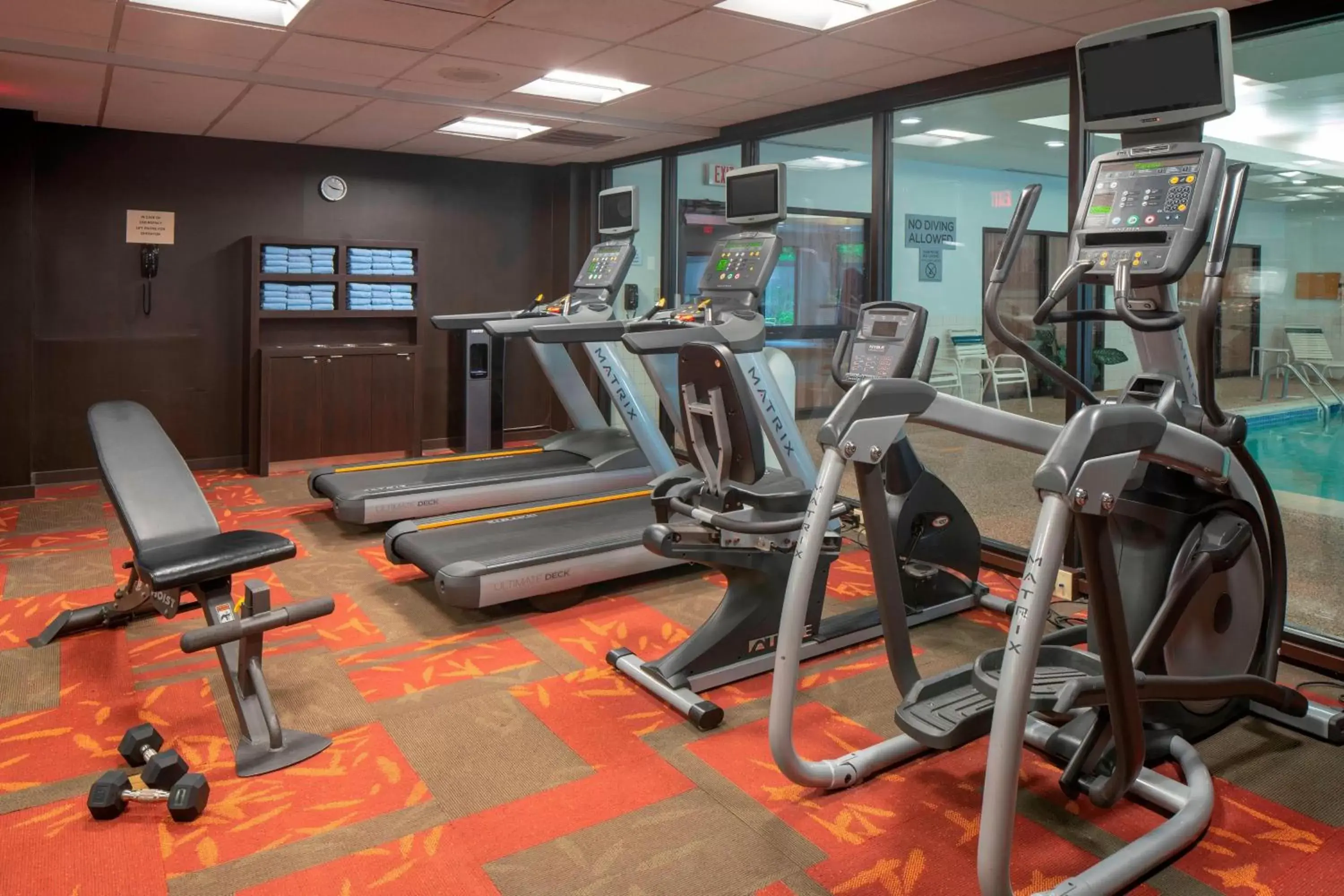 Fitness centre/facilities, Fitness Center/Facilities in Courtyard St. Louis Airport/Earth City