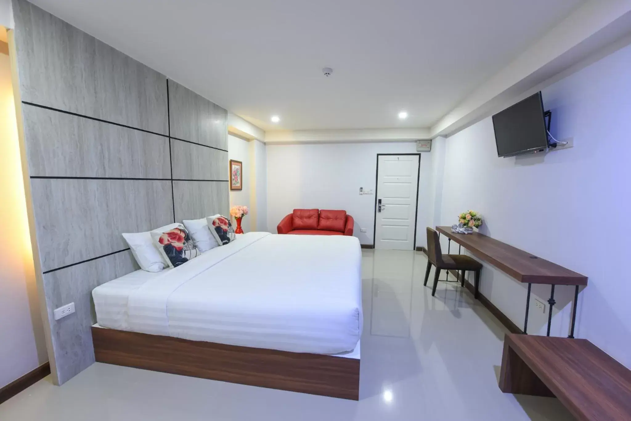 TV and multimedia, Bed in Wish Hotel Ubon