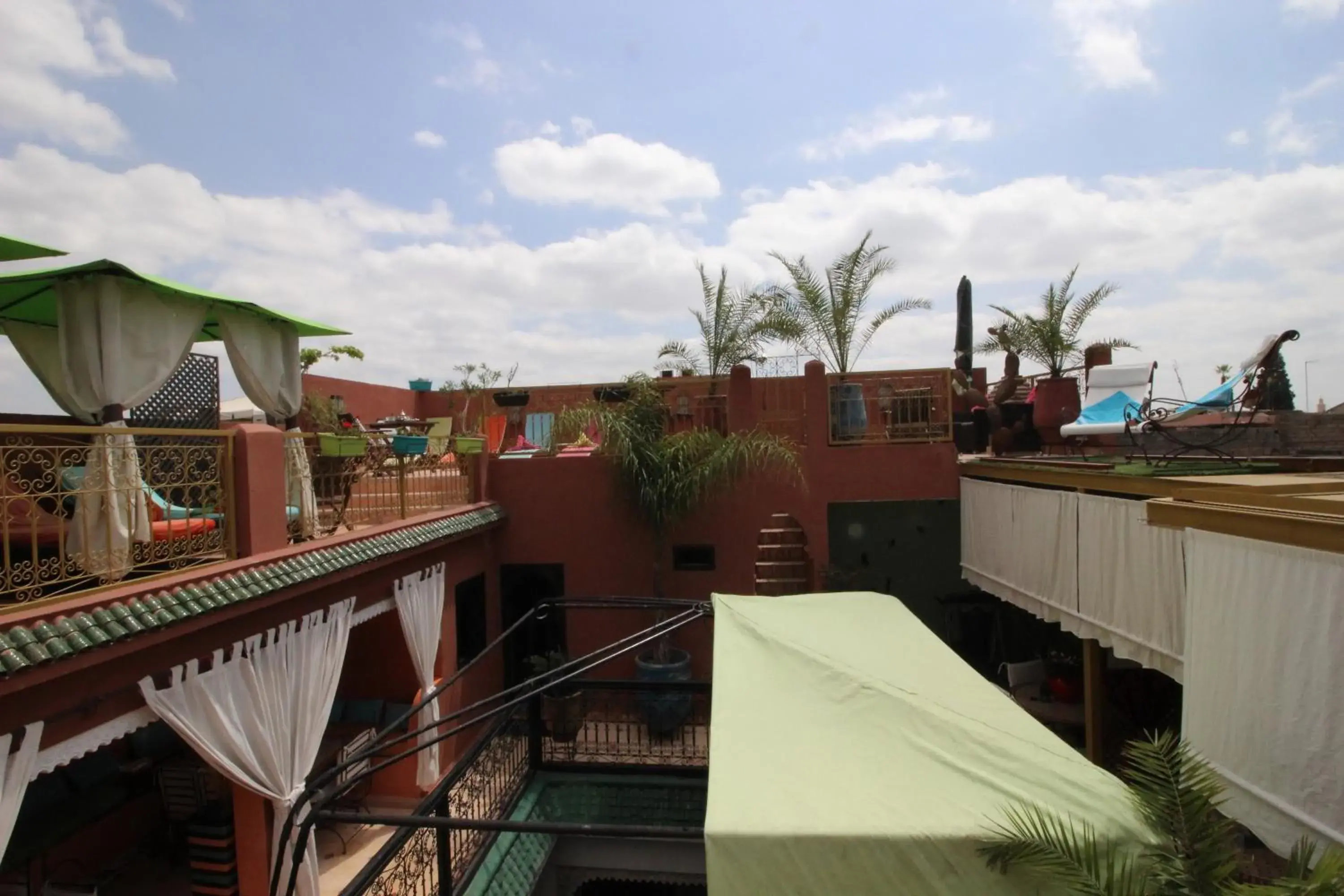 Balcony/Terrace in Riad Eloise