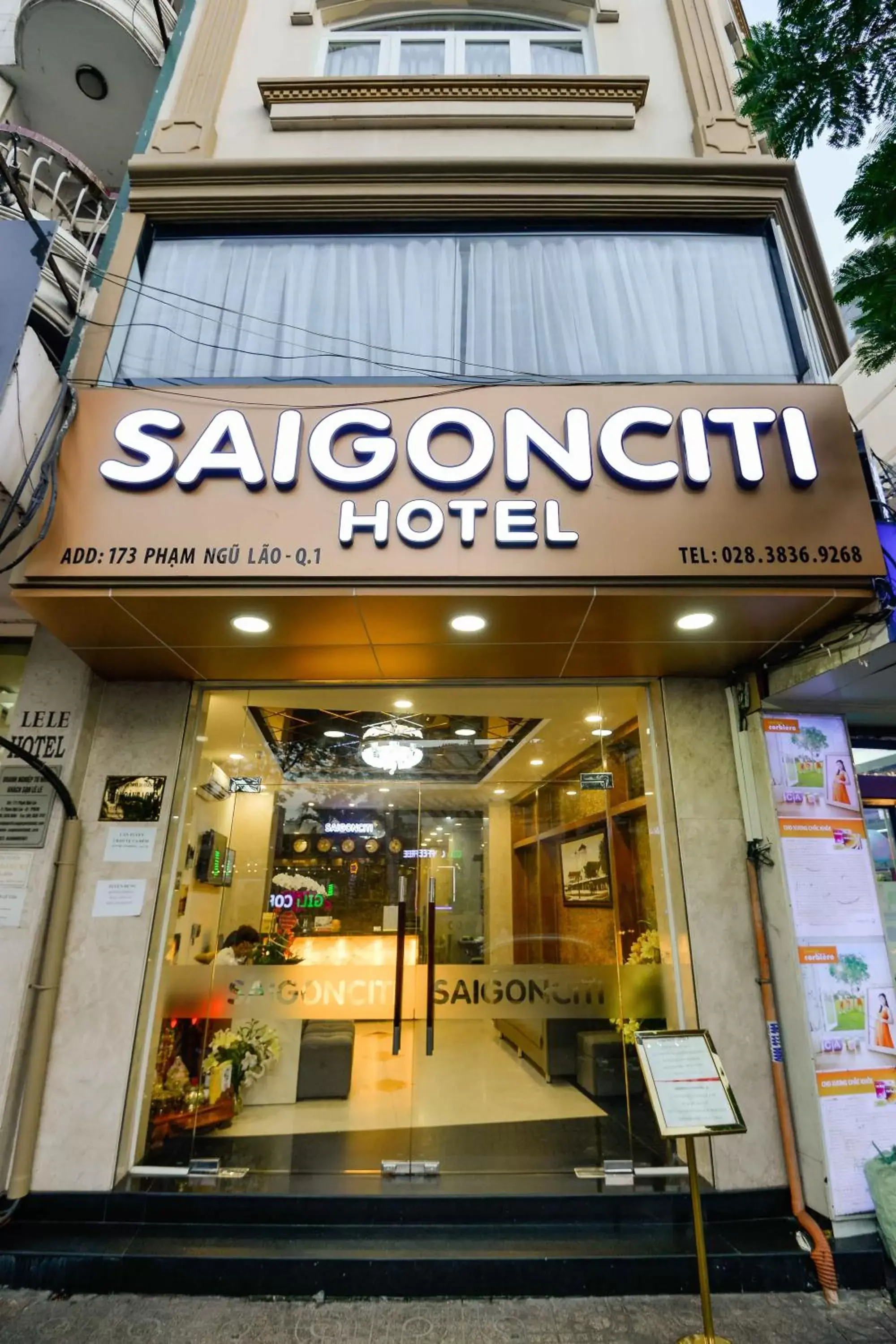 Facade/entrance in Saigonciti Hotel A