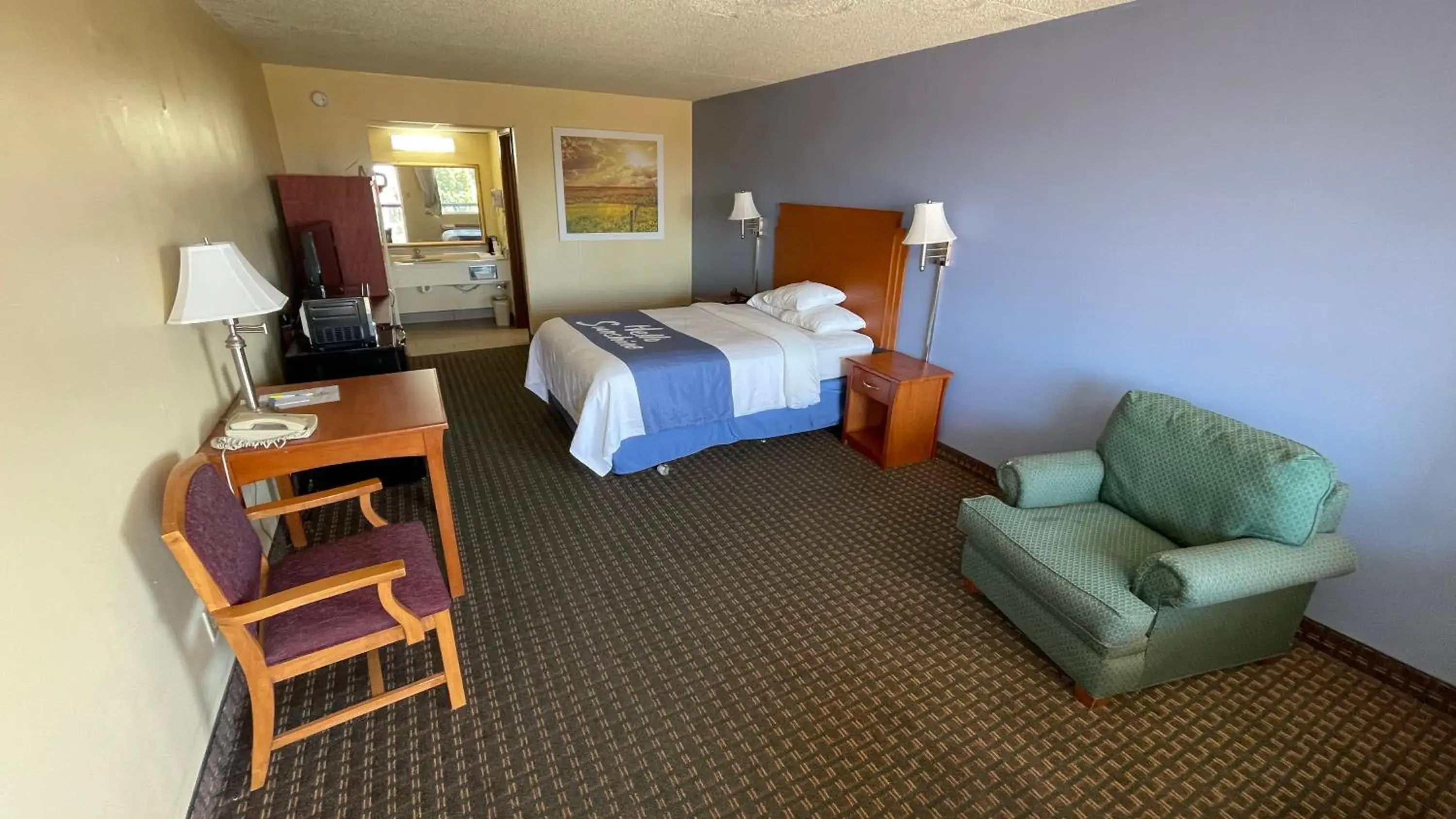 Bed in Days Inn by Wyndham Salina South