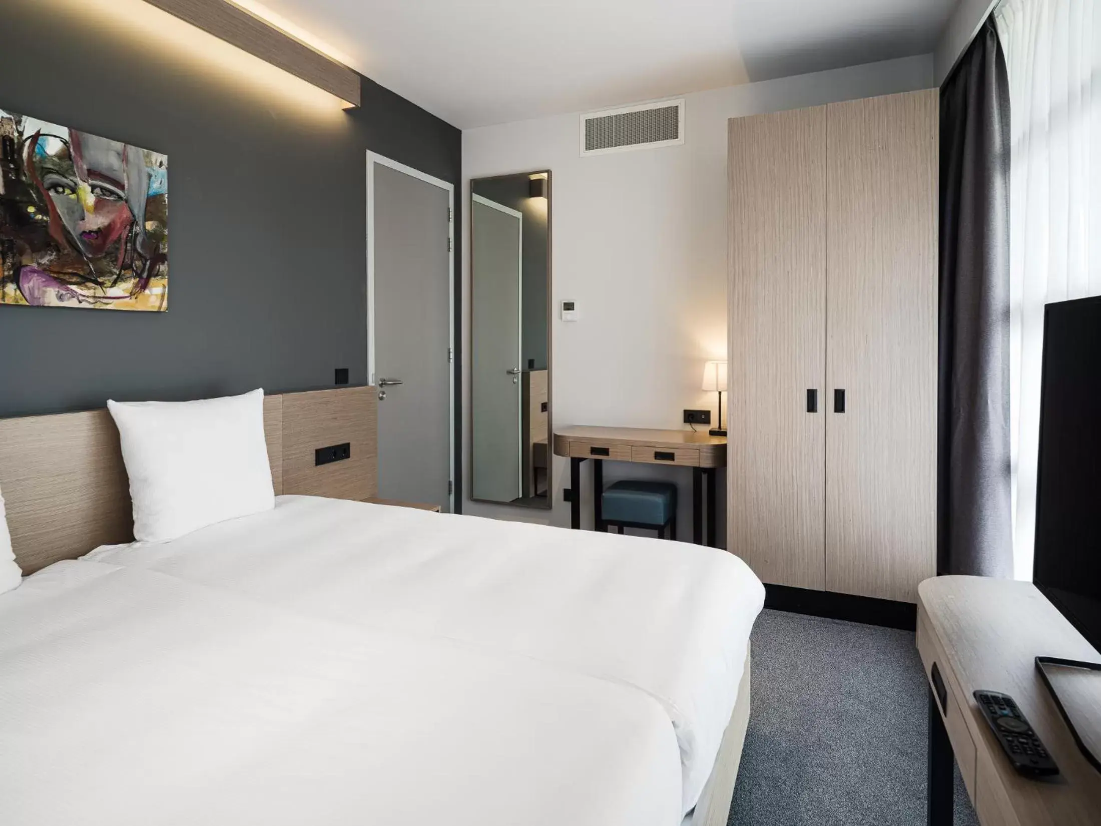 Bedroom, Bed in Executive Residency by Best Western Amsterdam Airport