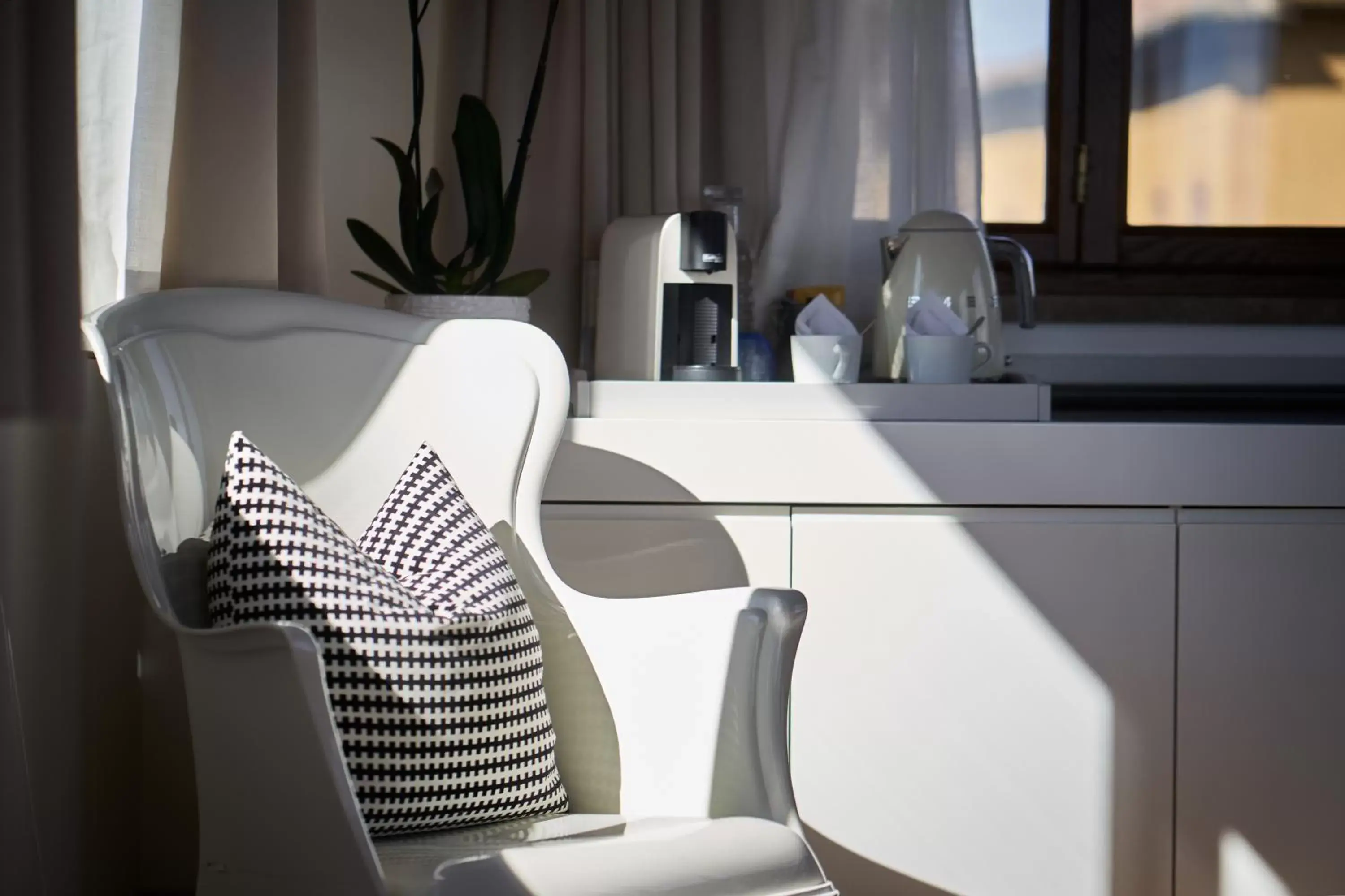 hair dresser, Seating Area in B&B Le Logge Luxury Rooms