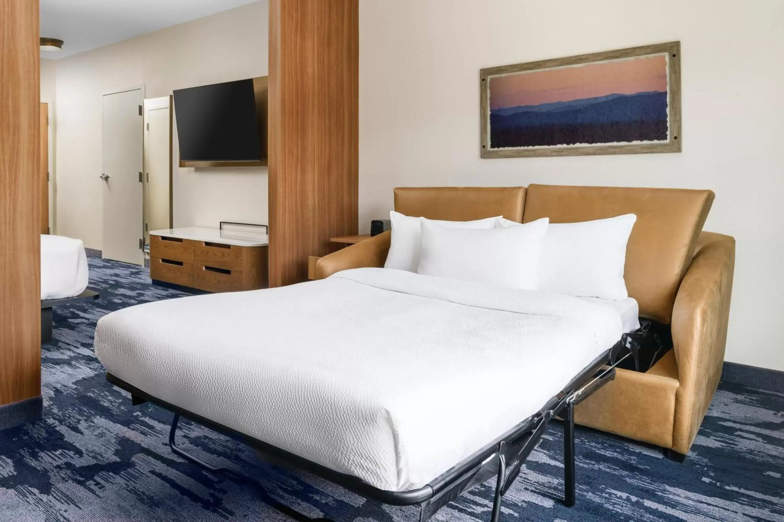 Bedroom, Bed in Fairfield Inn & Suites by Marriott Oakhurst Yosemite