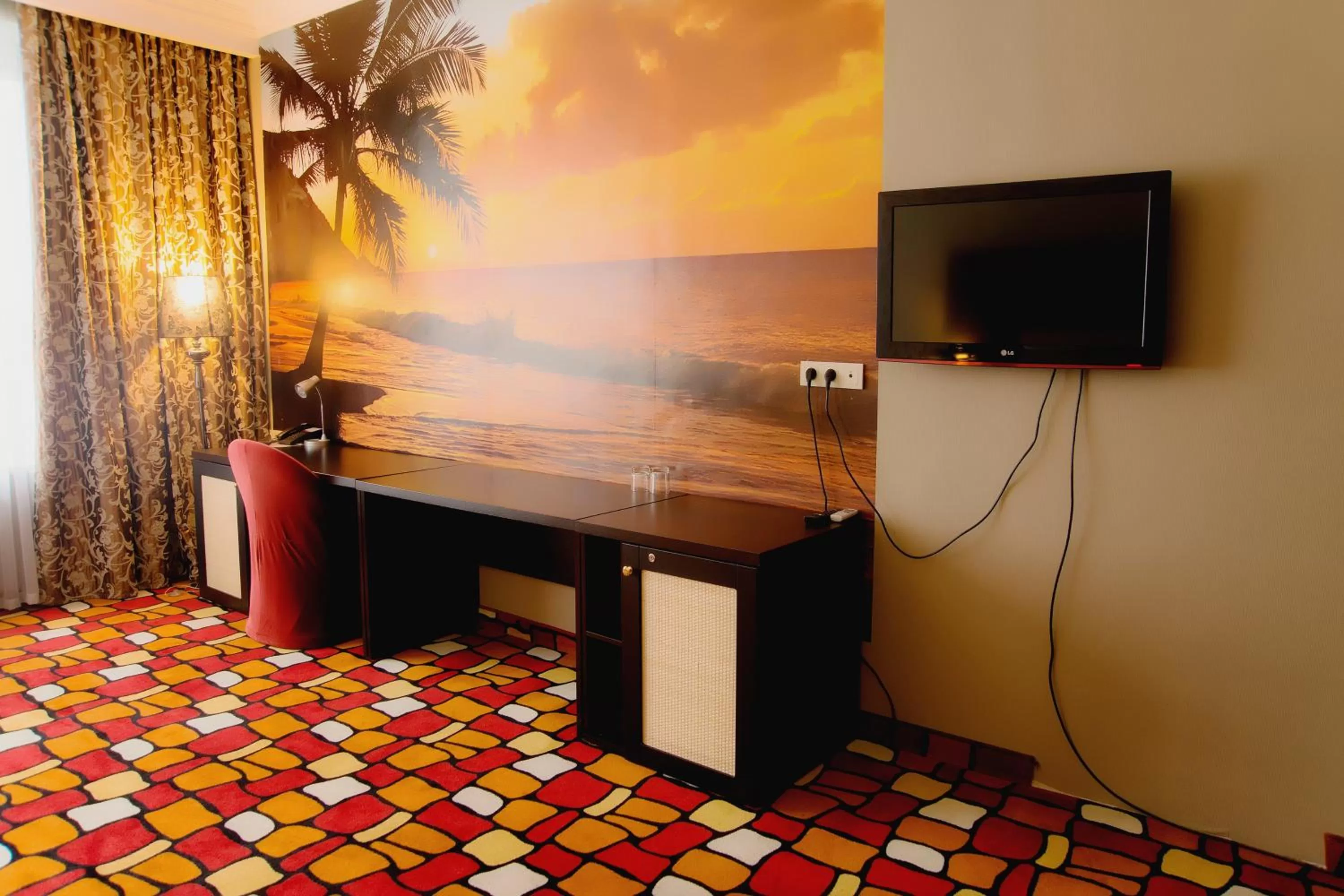 TV and multimedia, TV/Entertainment Center in Sapar Standart Hotel