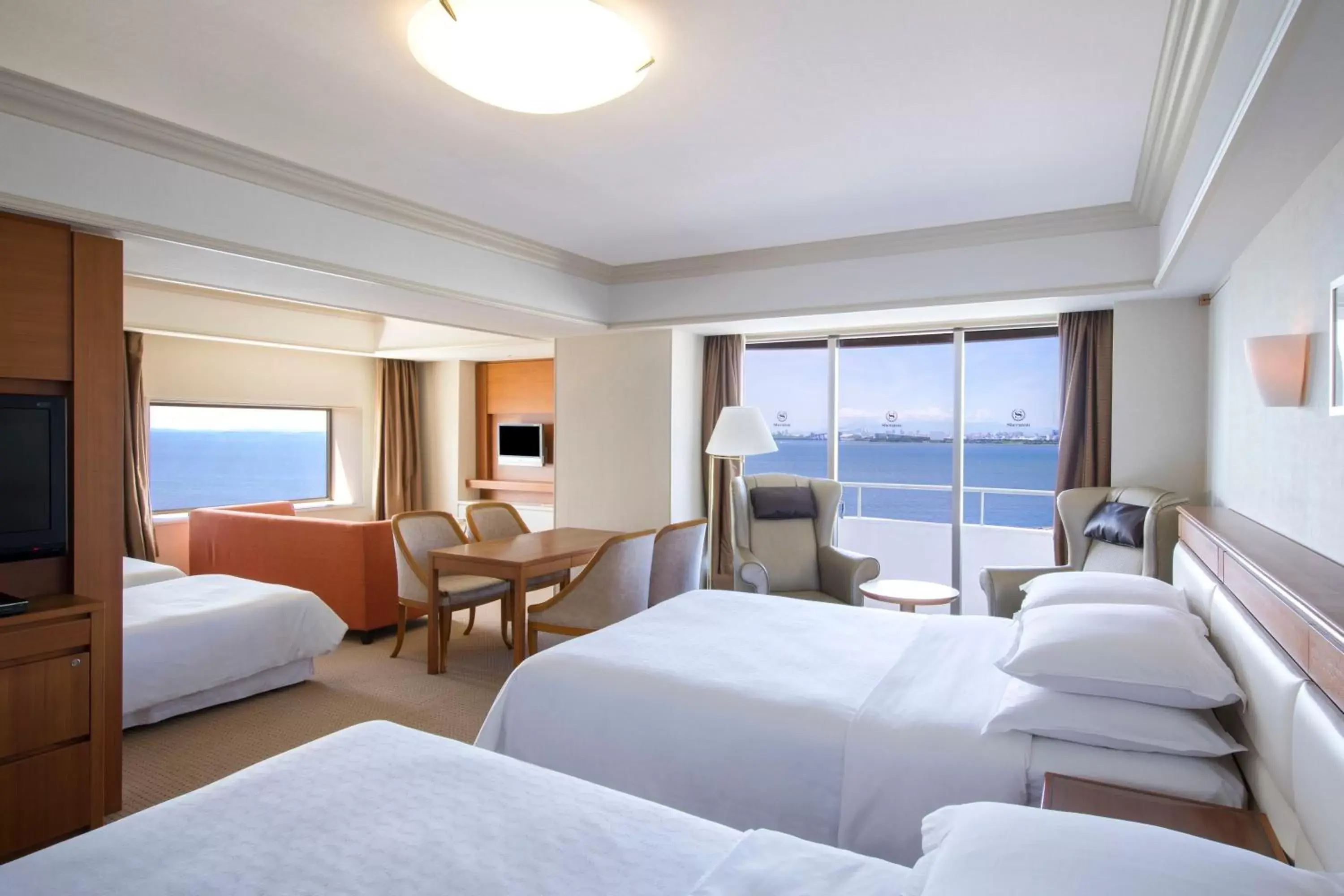 Sea View in Sheraton Grande Tokyo Bay Hotel