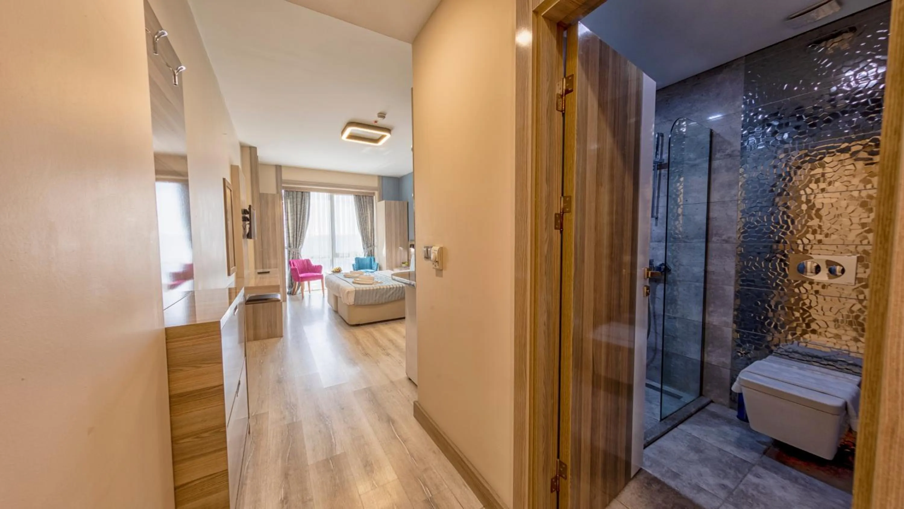 Shower in My House N5 Suites Hotel