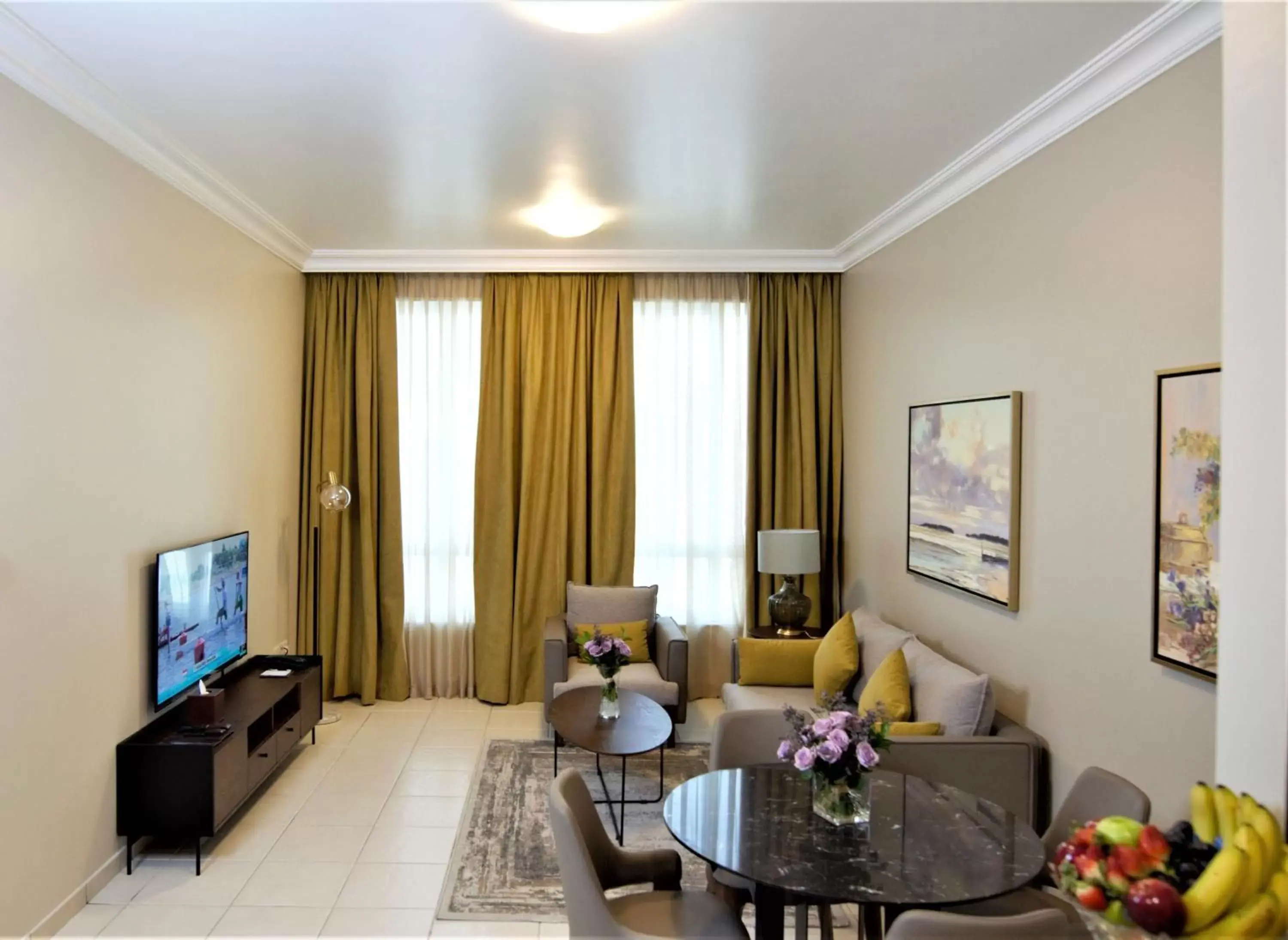 TV and multimedia, Seating Area in Al Nakheel Hotel Apartments Abu Dhabi