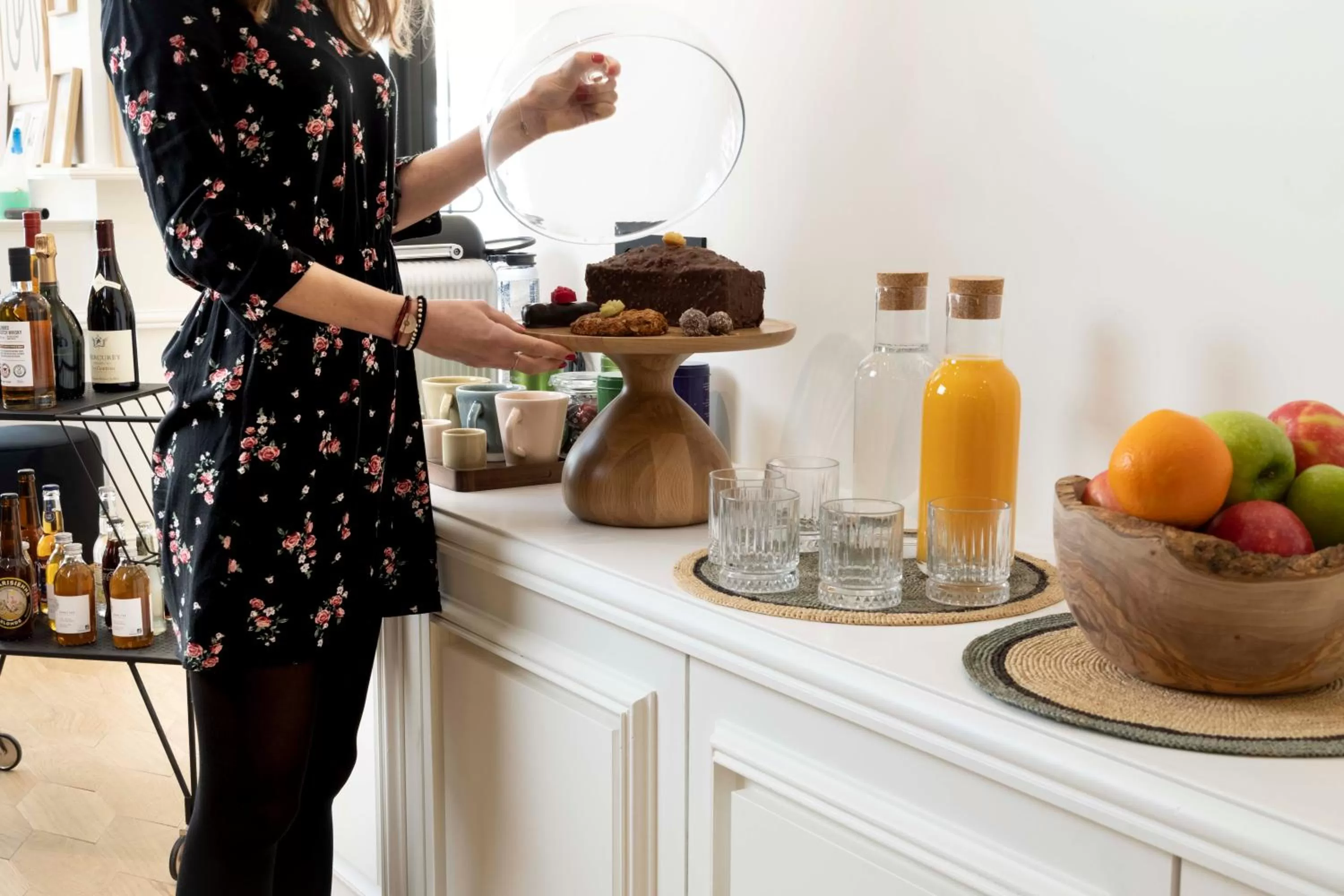 Food and drinks in Hotel Louvre Montana