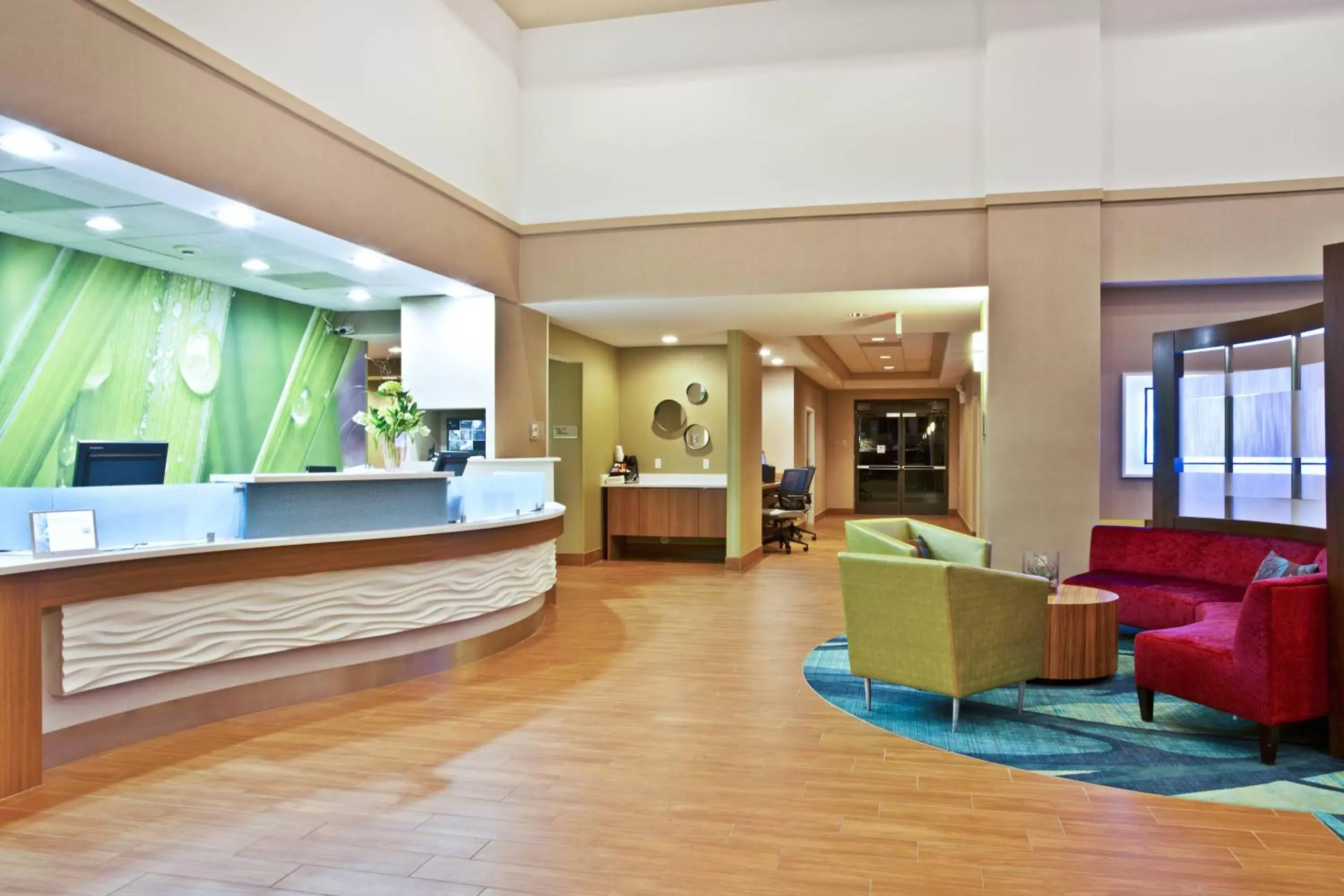 Lobby or reception, Lobby/Reception in Springhill Suites by Marriott Chicago Elmhurst Oakbrook Area