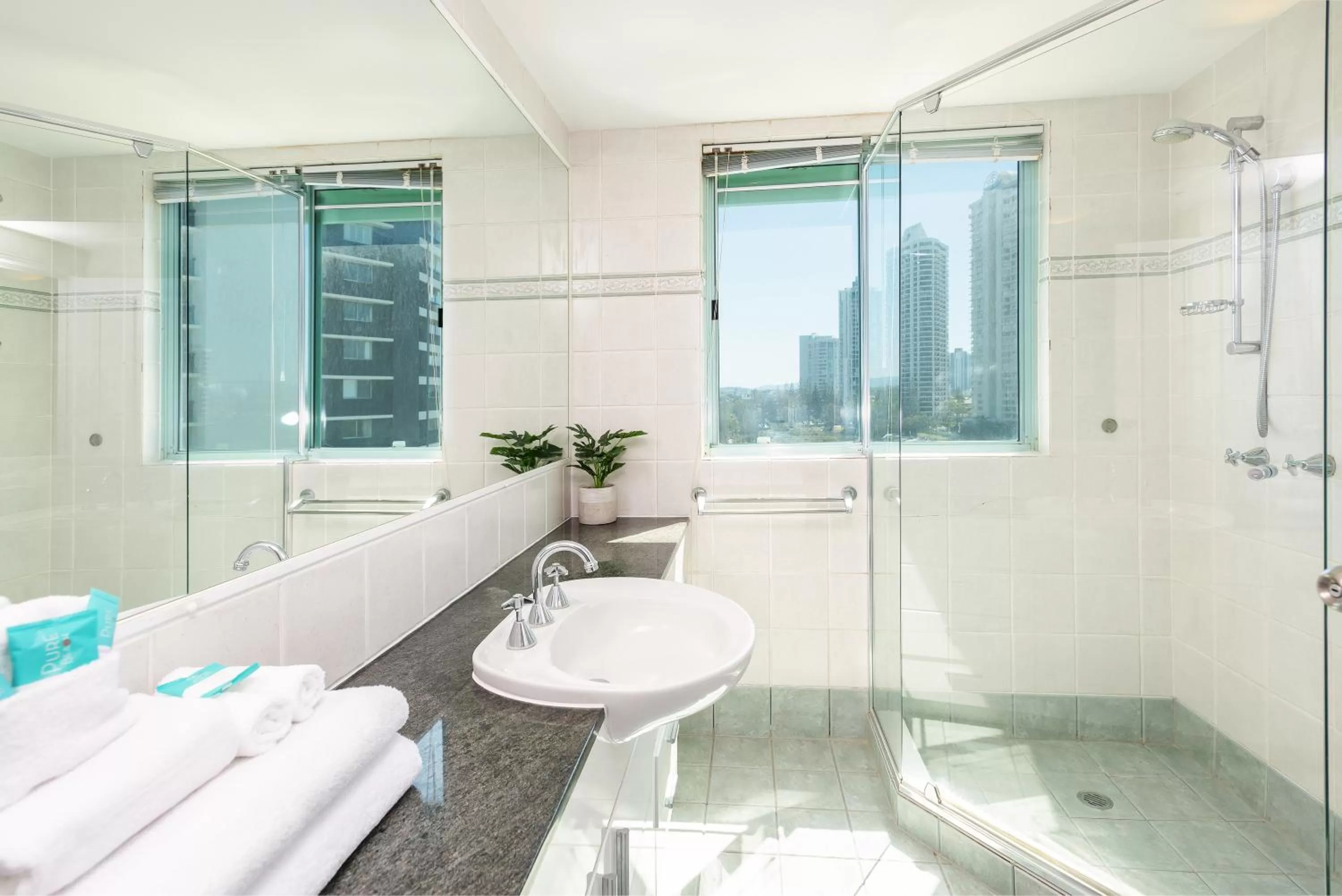 Bathroom in The Waterford on Main Beach