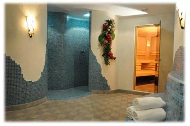 Spa and wellness centre/facilities in Hotel Bergkristall