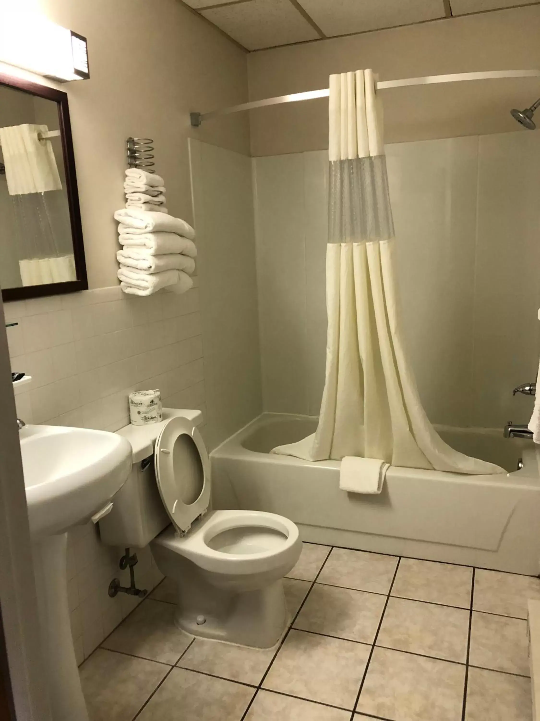 Bathroom in Americas Best Value Inn - Palmyra/Hershey