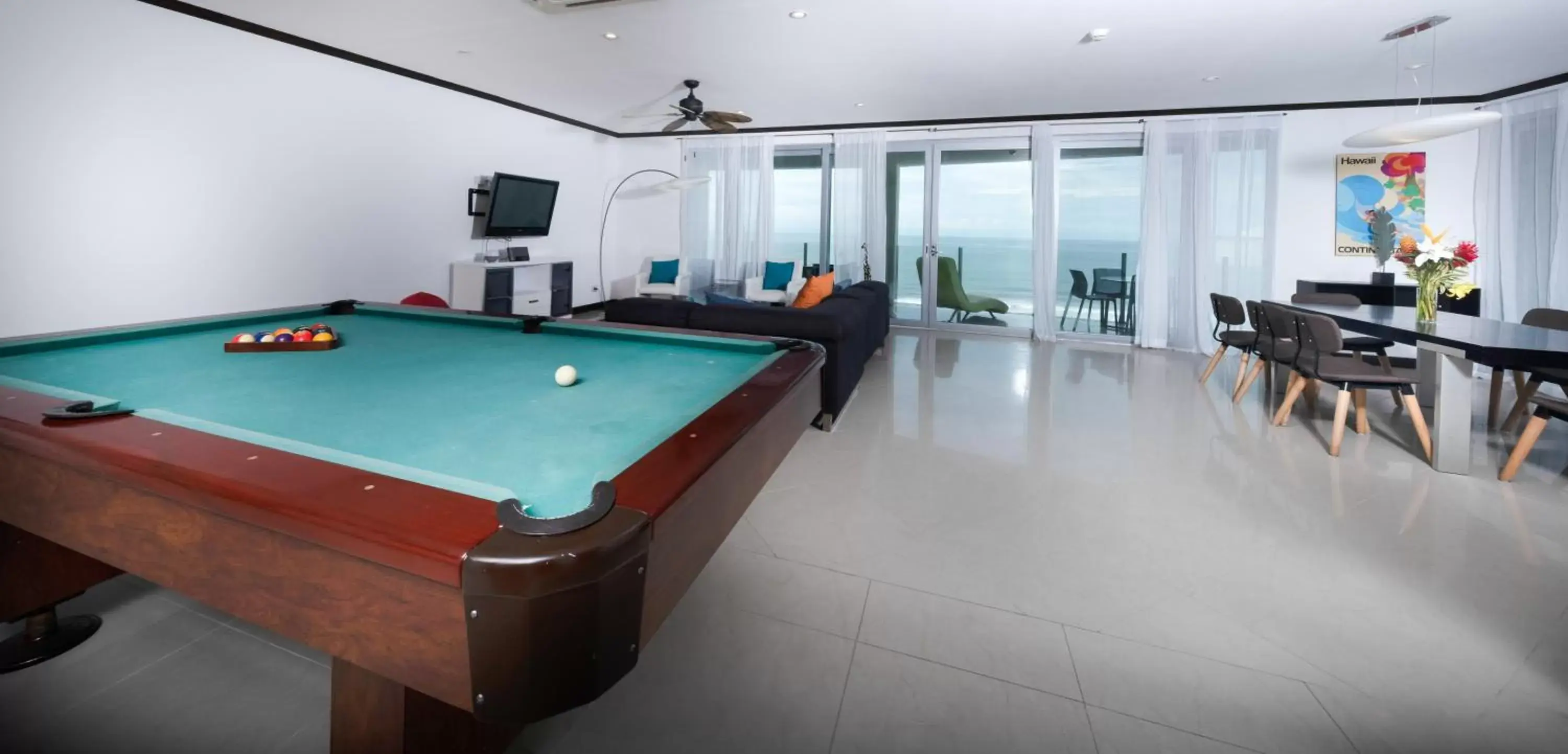 Billiards in Best in Jaco Condos at Diamante del Sol