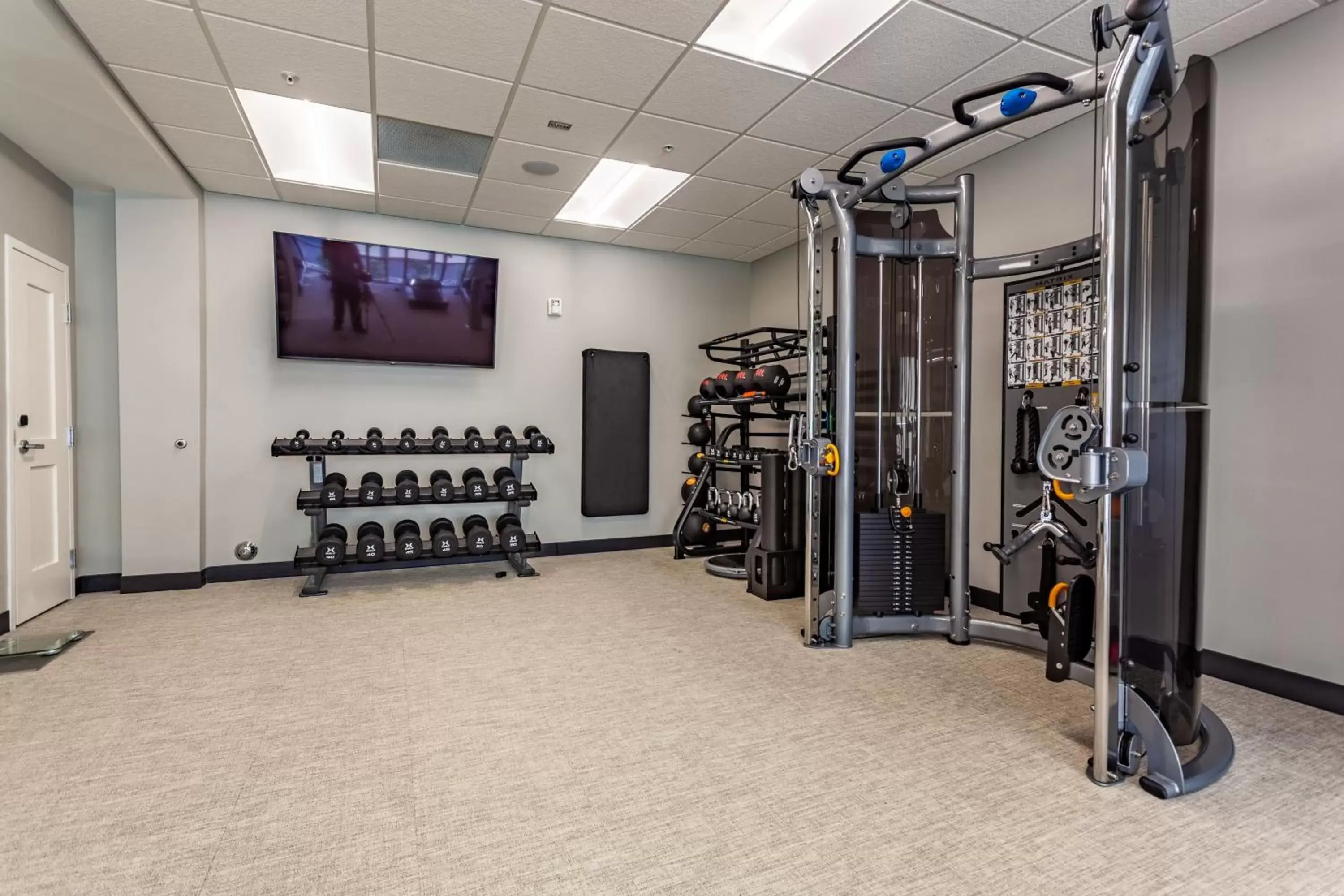 Fitness centre/facilities, Fitness Center/Facilities in TownePlace Suites by Marriott Raleigh - University Area