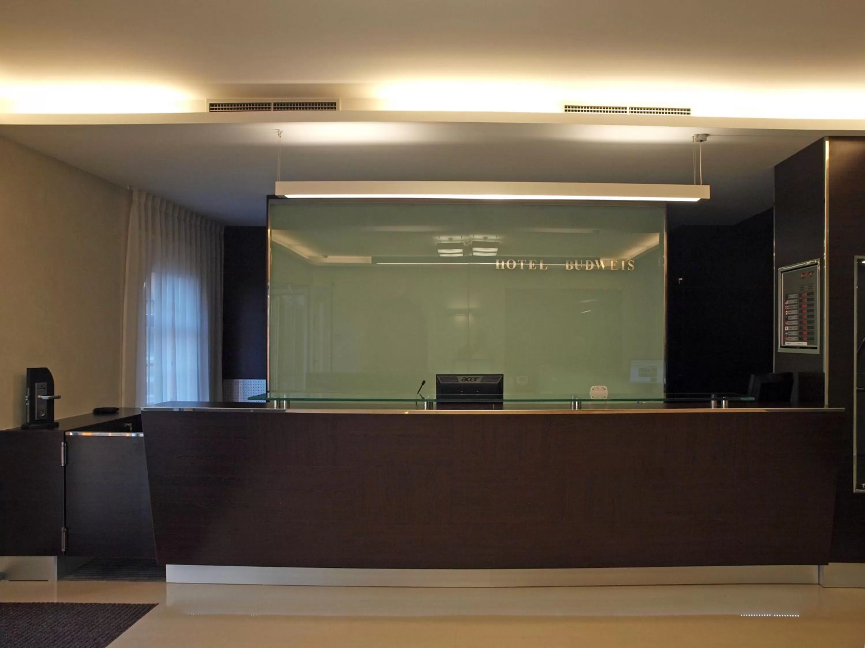 Lobby or reception in Hotel Budweis