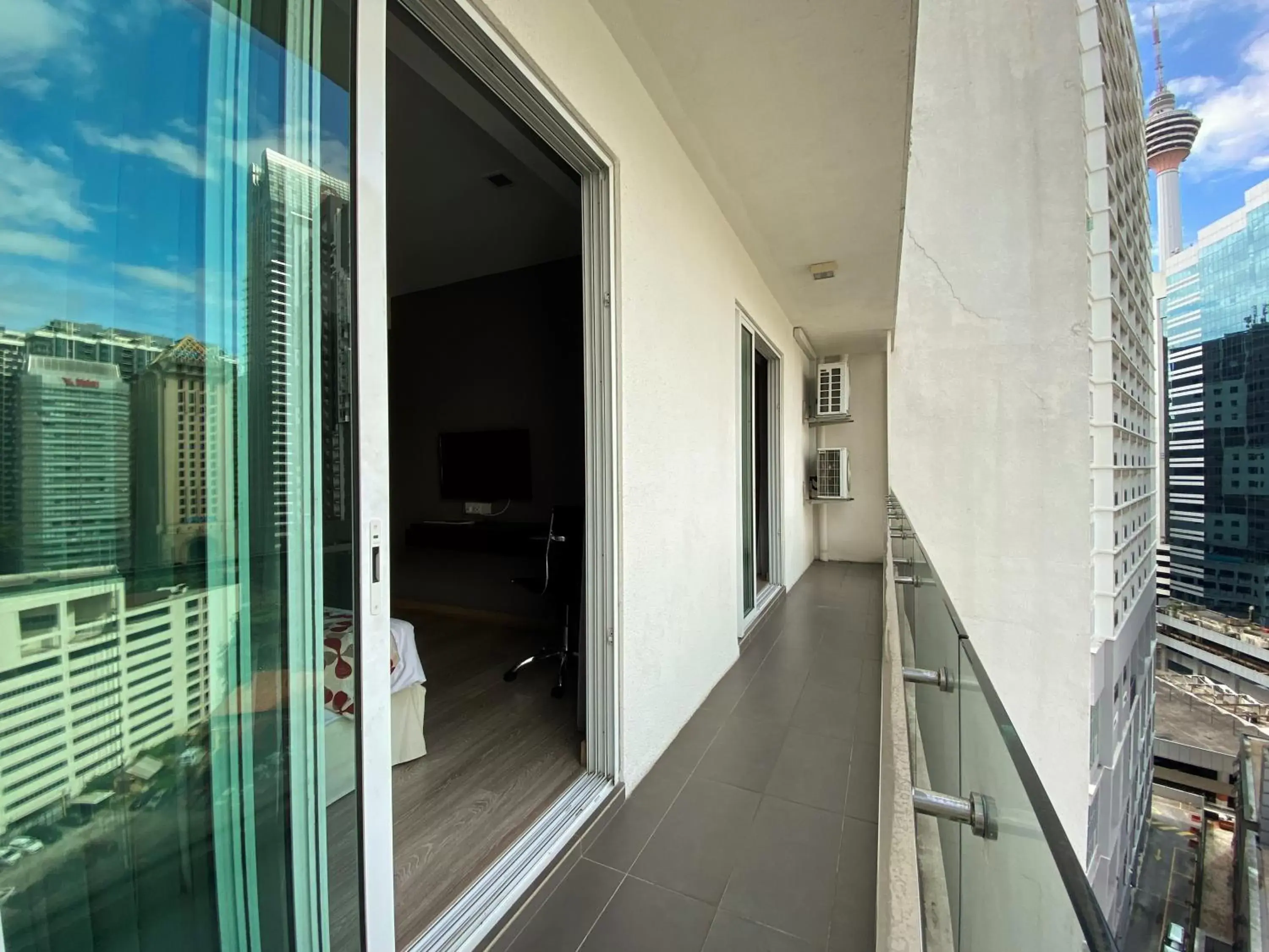 Balcony/Terrace in Ramada Suites by Wyndham Kuala Lumpur City Centre