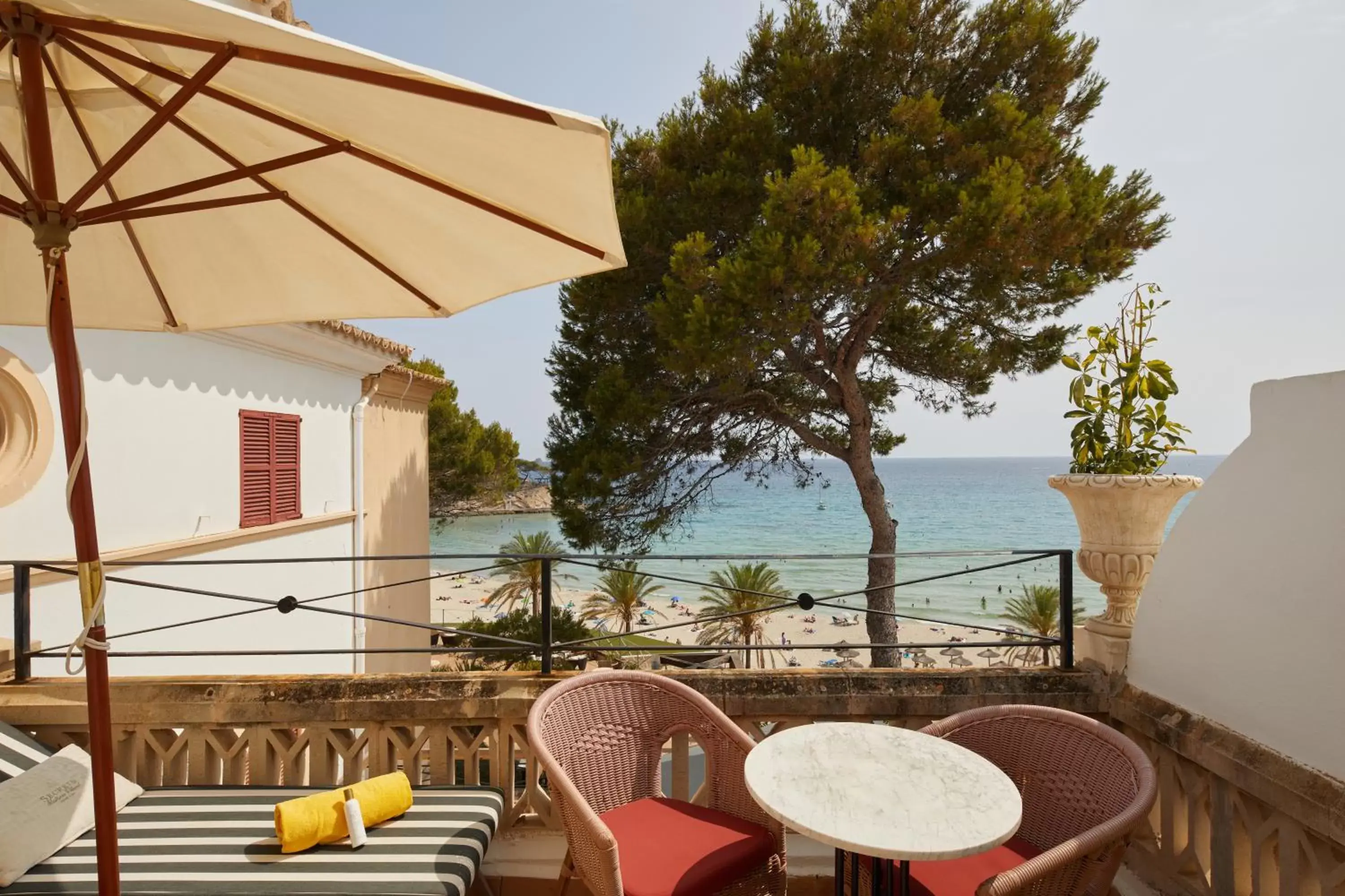 Balcony/Terrace in Secrets Mallorca Villamil Resort & Spa - Adults Only (+18)
