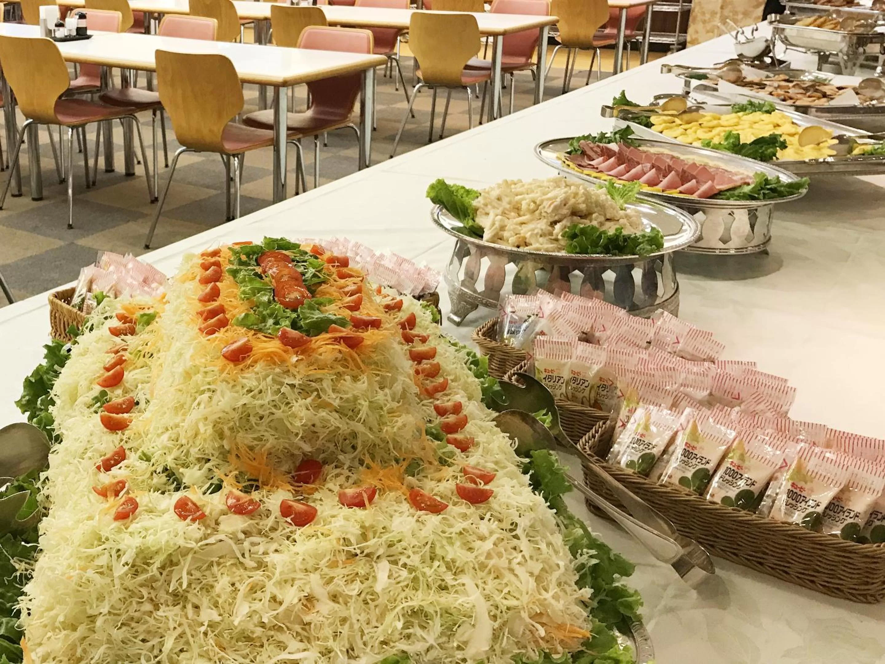 Buffet breakfast in Osaka Academia