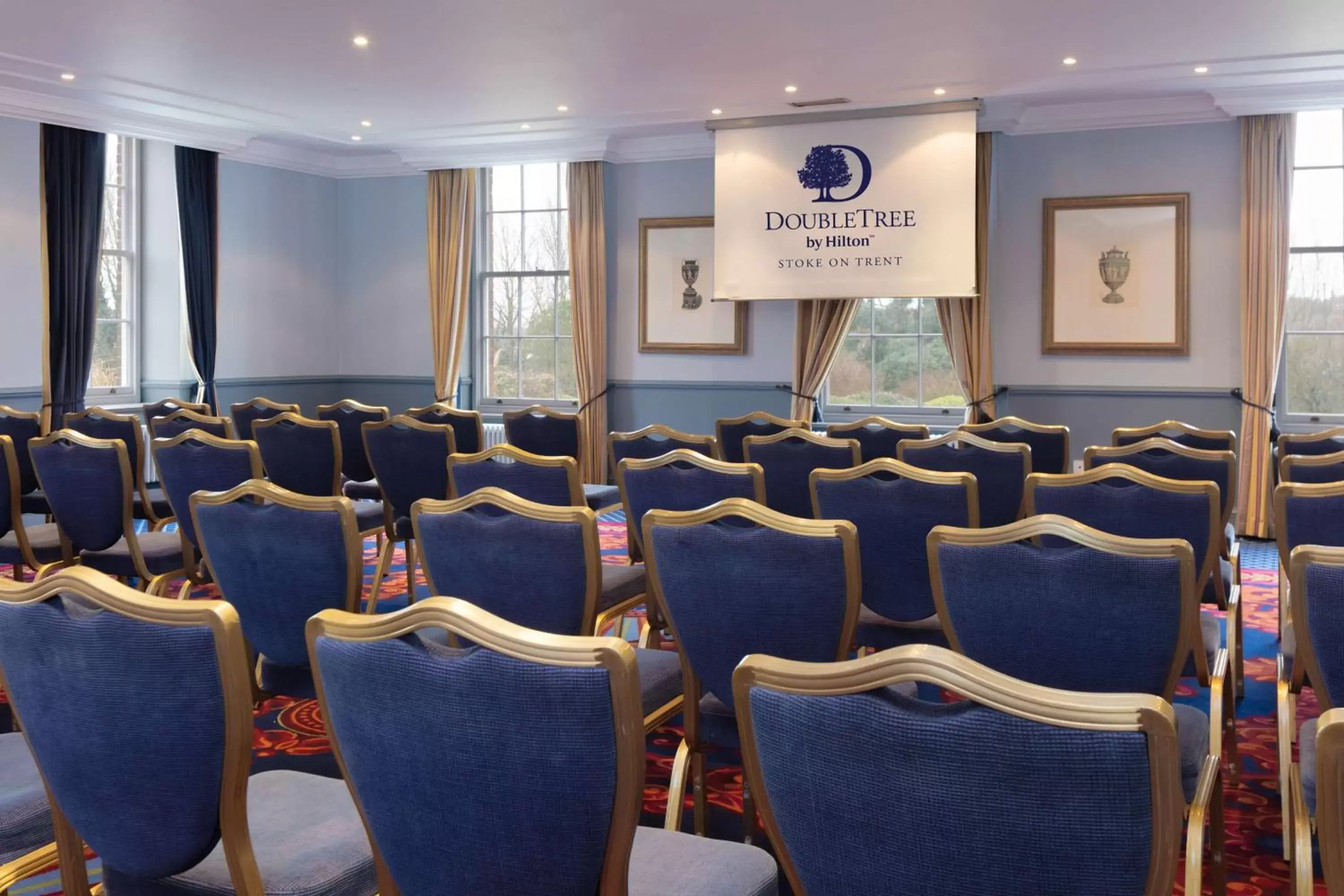 Meeting/conference room in DoubleTree by Hilton Stoke-on-Trent, United Kingdom