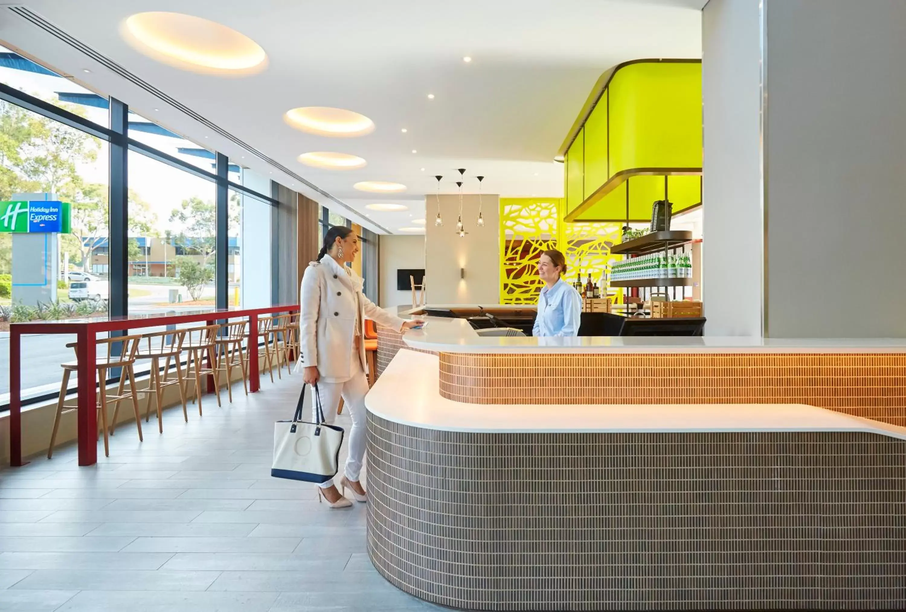 Property building, Lobby/Reception in Holiday Inn Express Sydney Macquarie Park, an IHG Hotel