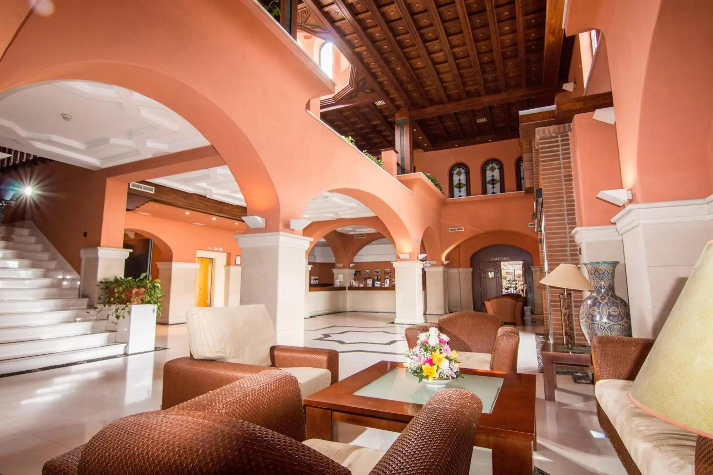 Lobby or reception in Hotel Abades Guadix Lobby or reception in Hotel Abades Guadix