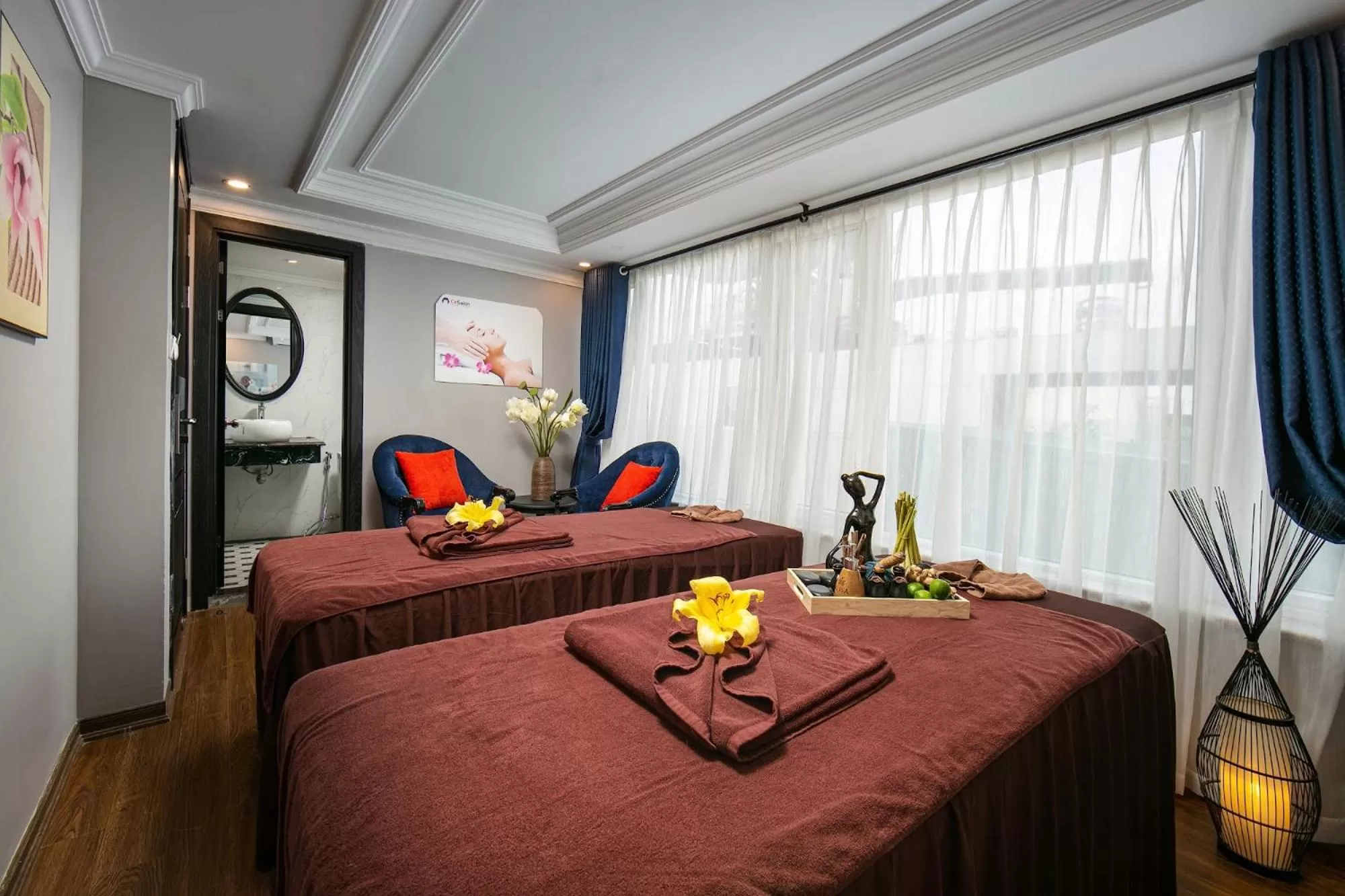 Spa and wellness centre/facilities, Bed in Scent Premium Hotel