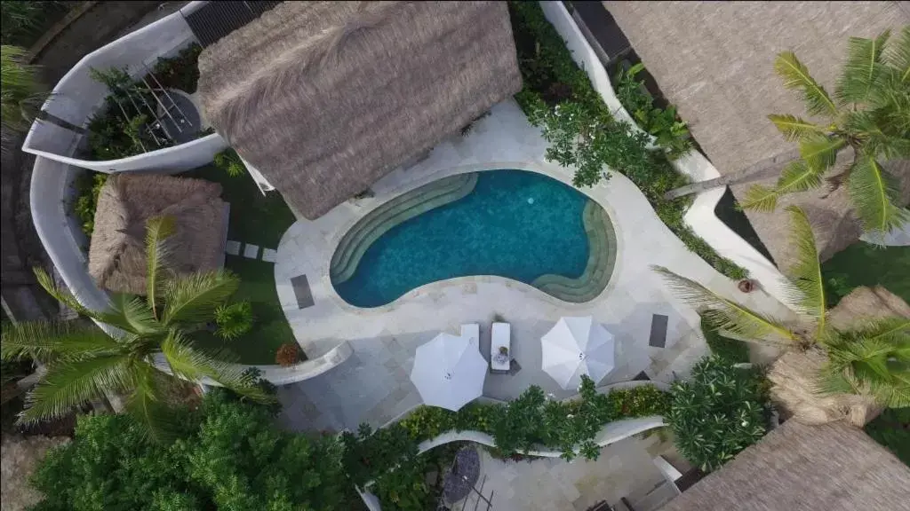 Swimming pool, Bird's-eye View in Pondok Santi Estate
