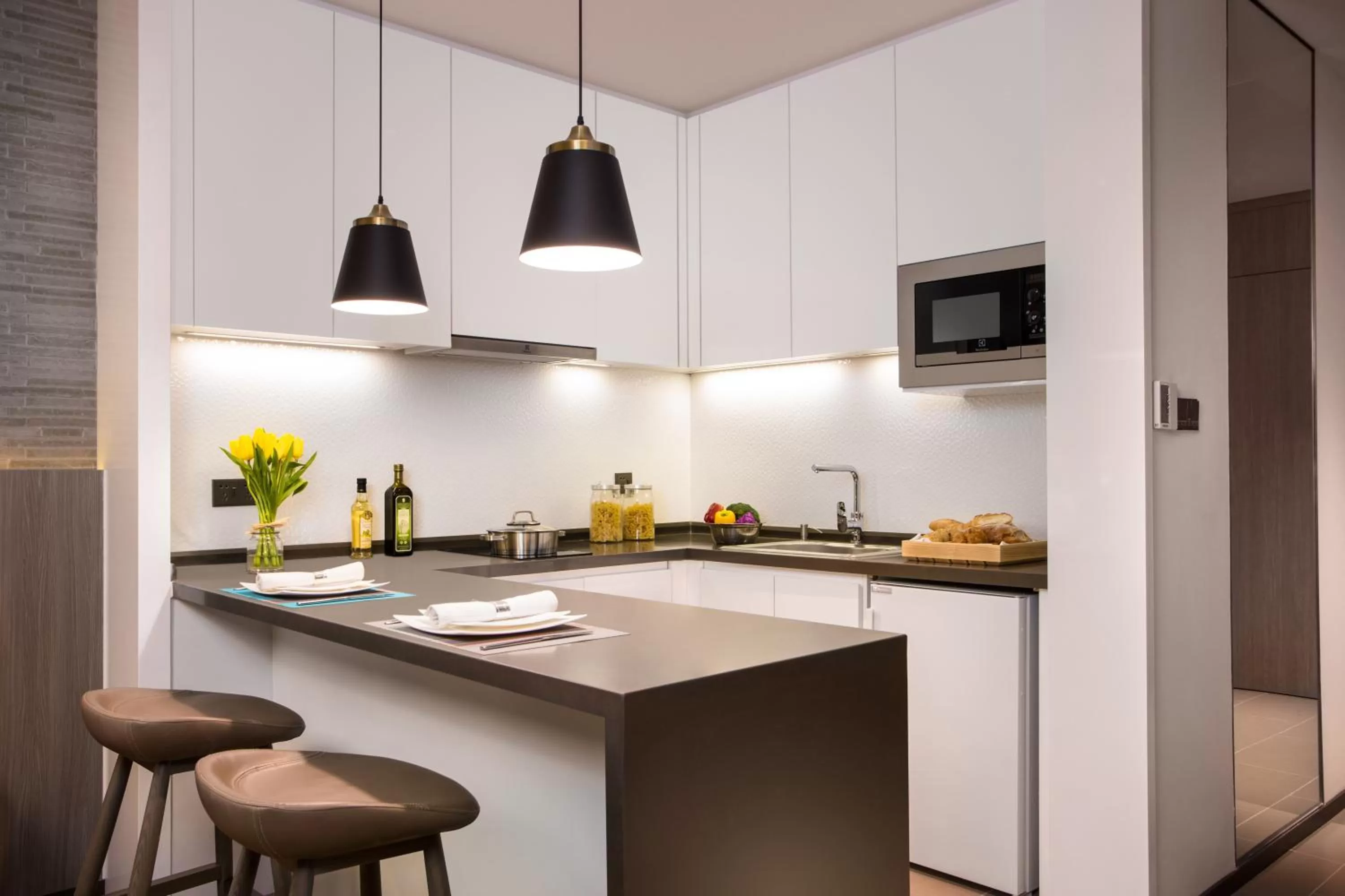 Kitchen or kitchenette in Citadines Gaoxin Xi'an