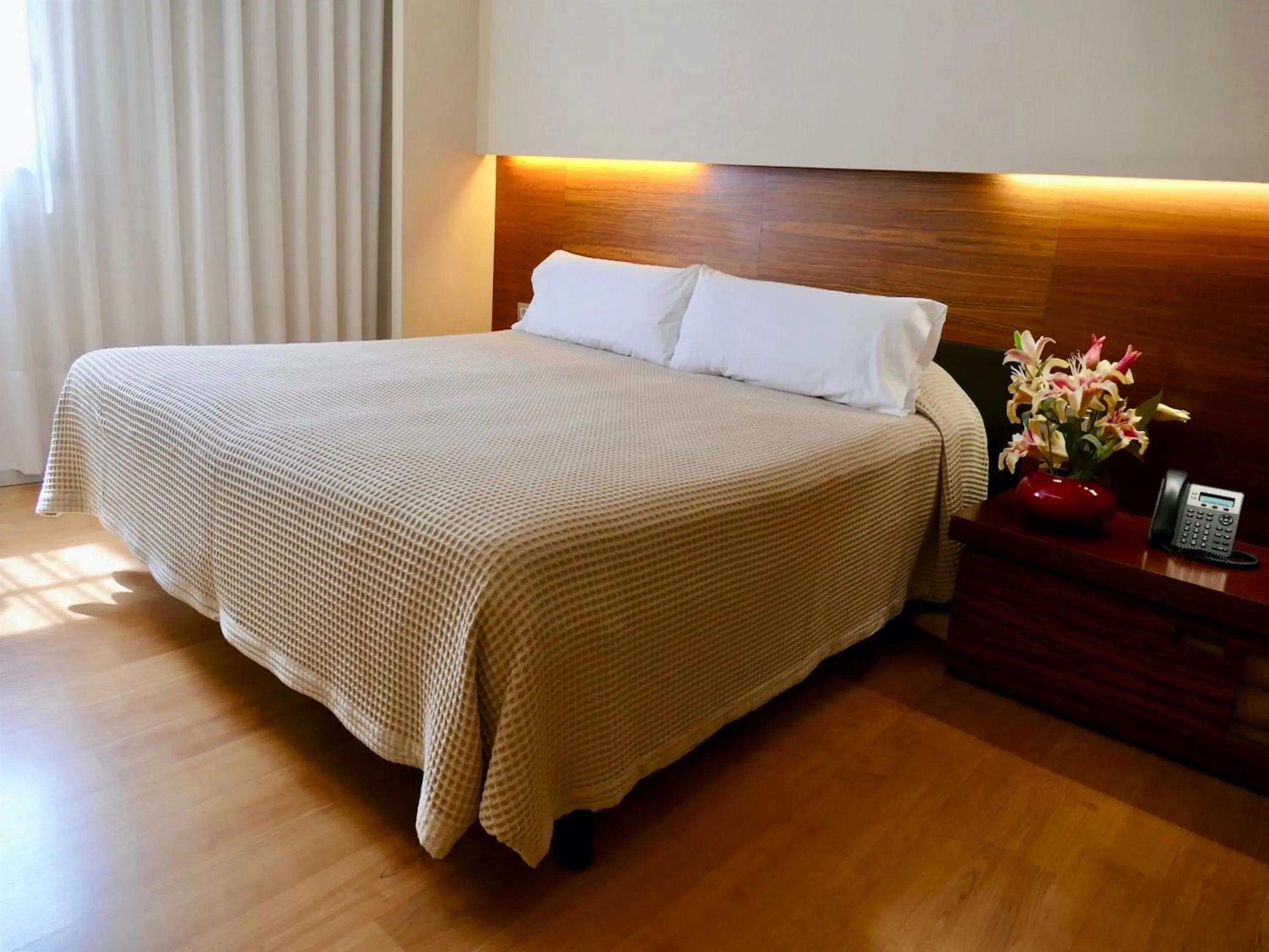 Bed in Hotel Turin