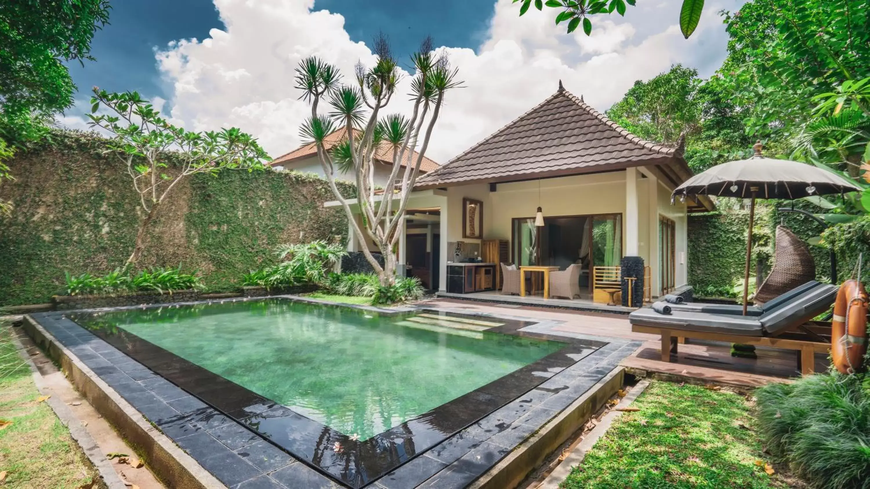 Property building, Swimming Pool in KajaNe Mua at Ubud Bali