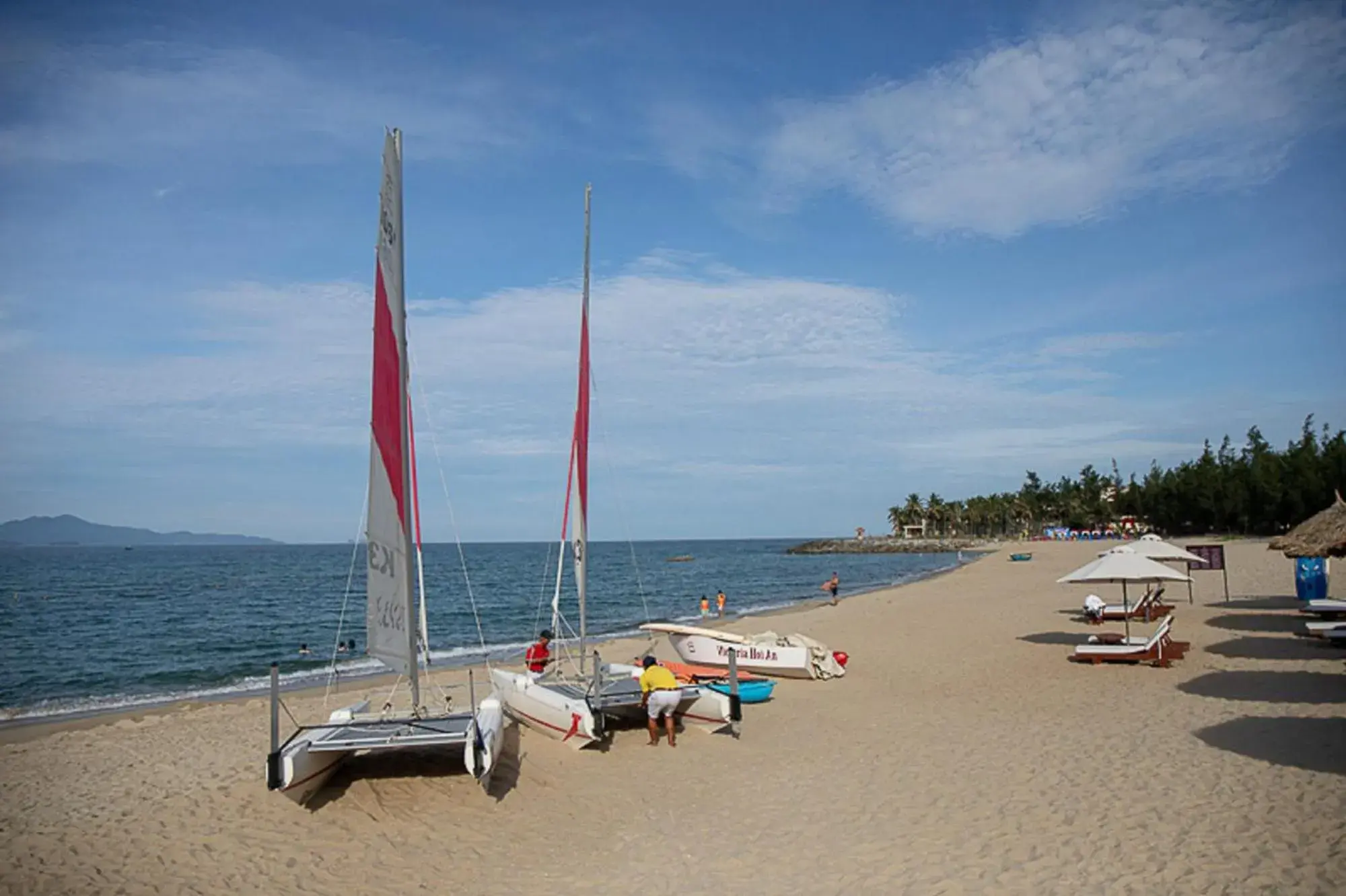 Beach in Seaside An Bang Homestay