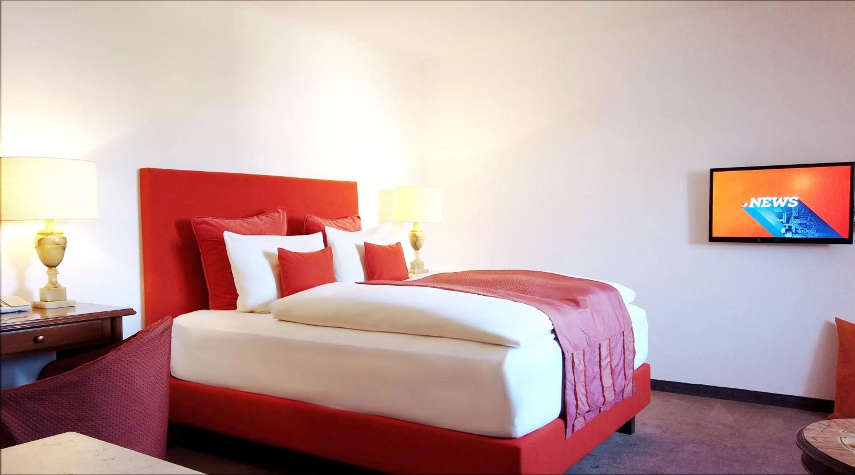 Photo of the whole room, Bed in Drahthammer Schlößl