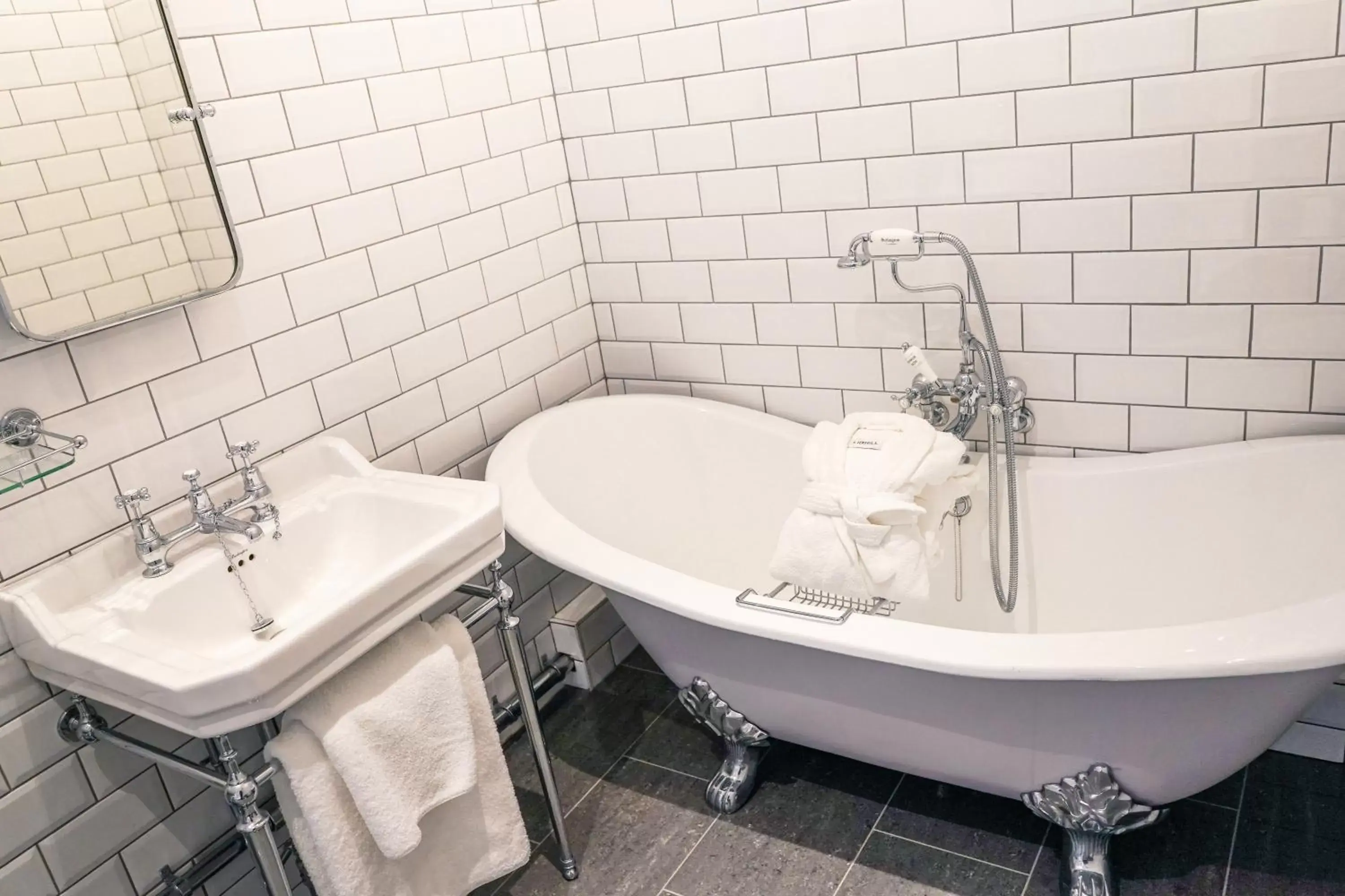 Bathroom in Beamish Hall Country House Hotel, BW Premier Collection