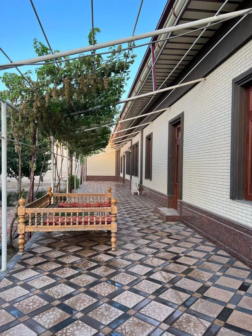 Garden view in Samarabonu Hotel