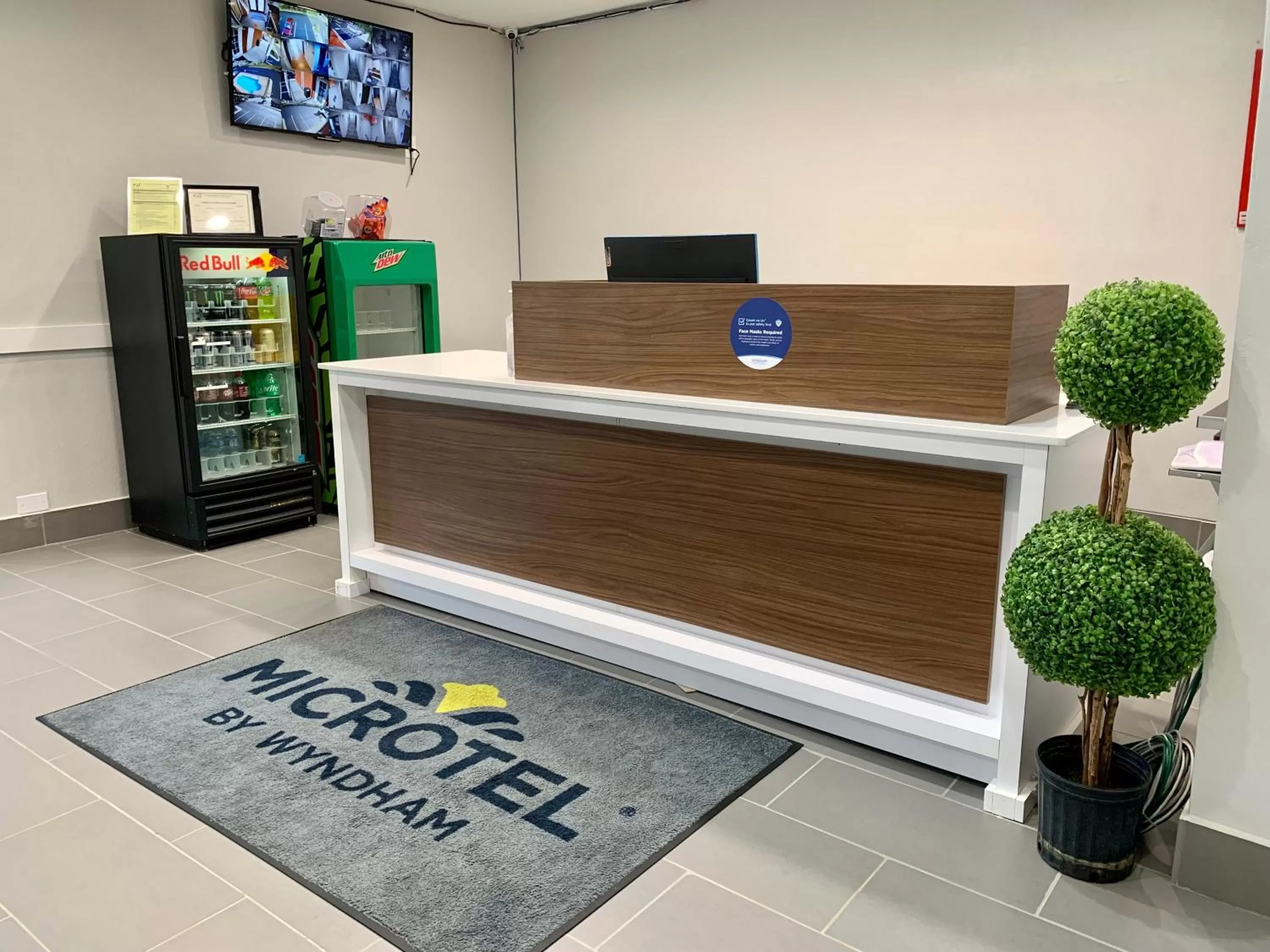 Lobby or reception in Microtel Inn & Suites by Wyndham Stockbridge/Atlanta I-75