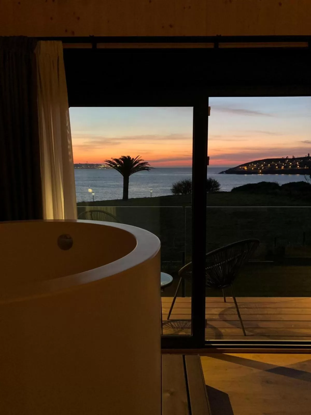 Hot Tub in Cabañas de Canide