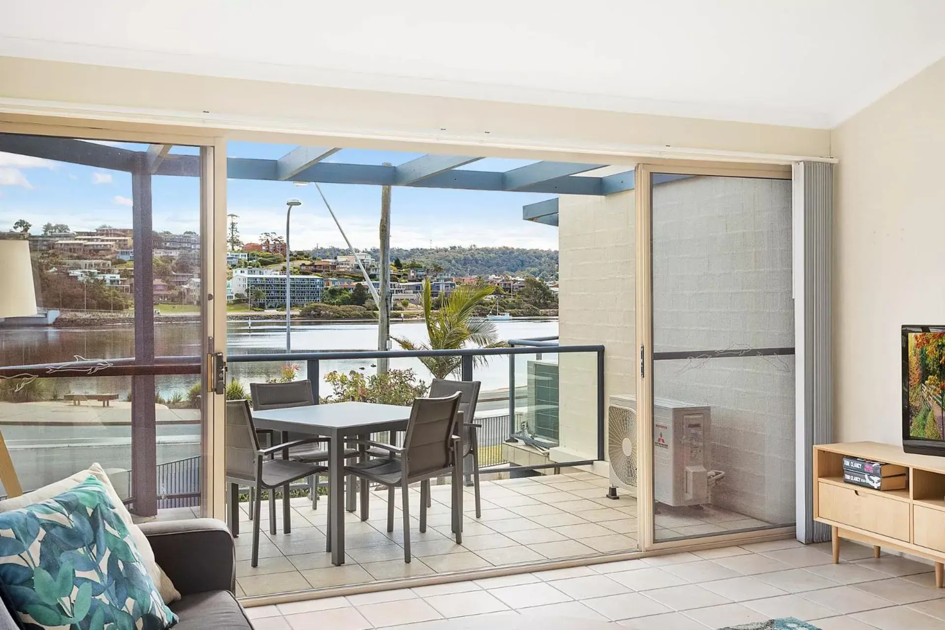 Balcony/Terrace in Sails Luxury Apartments Merimbula