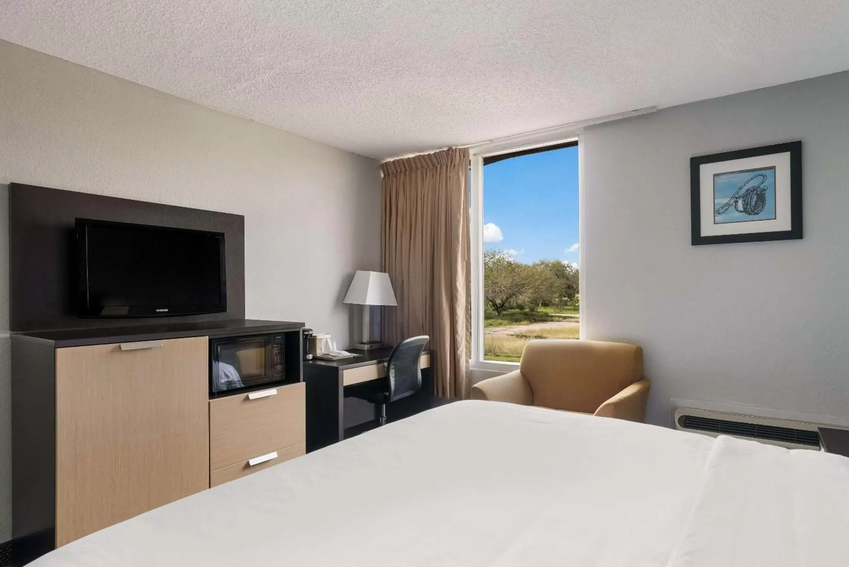 Bedroom, TV/Entertainment Center in Quality Inn