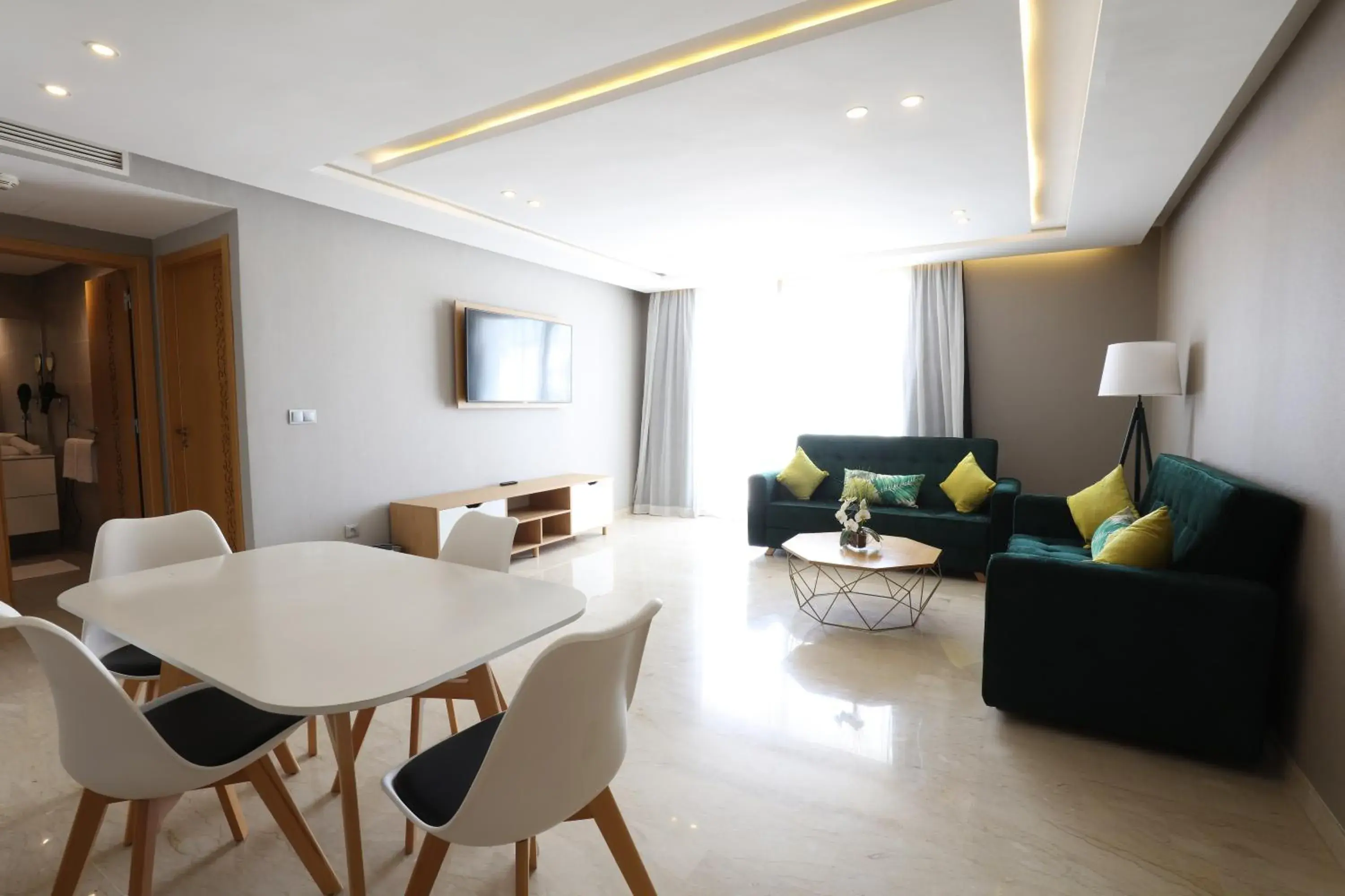 Living room, Seating Area in MID TOWN Hotel Casablanca