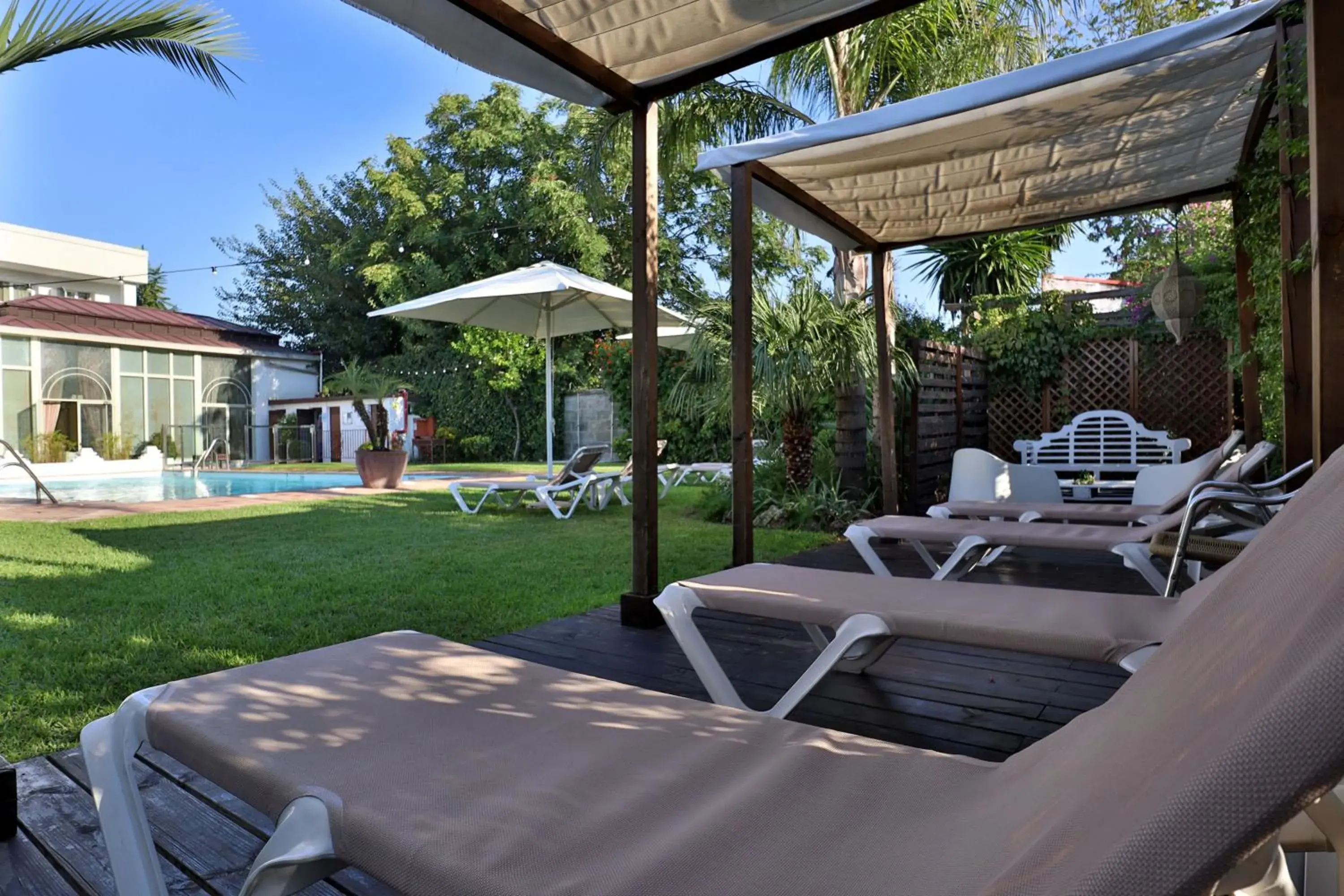 Swimming pool in Hotel Oasis Swimming pool in Hotel Oasis