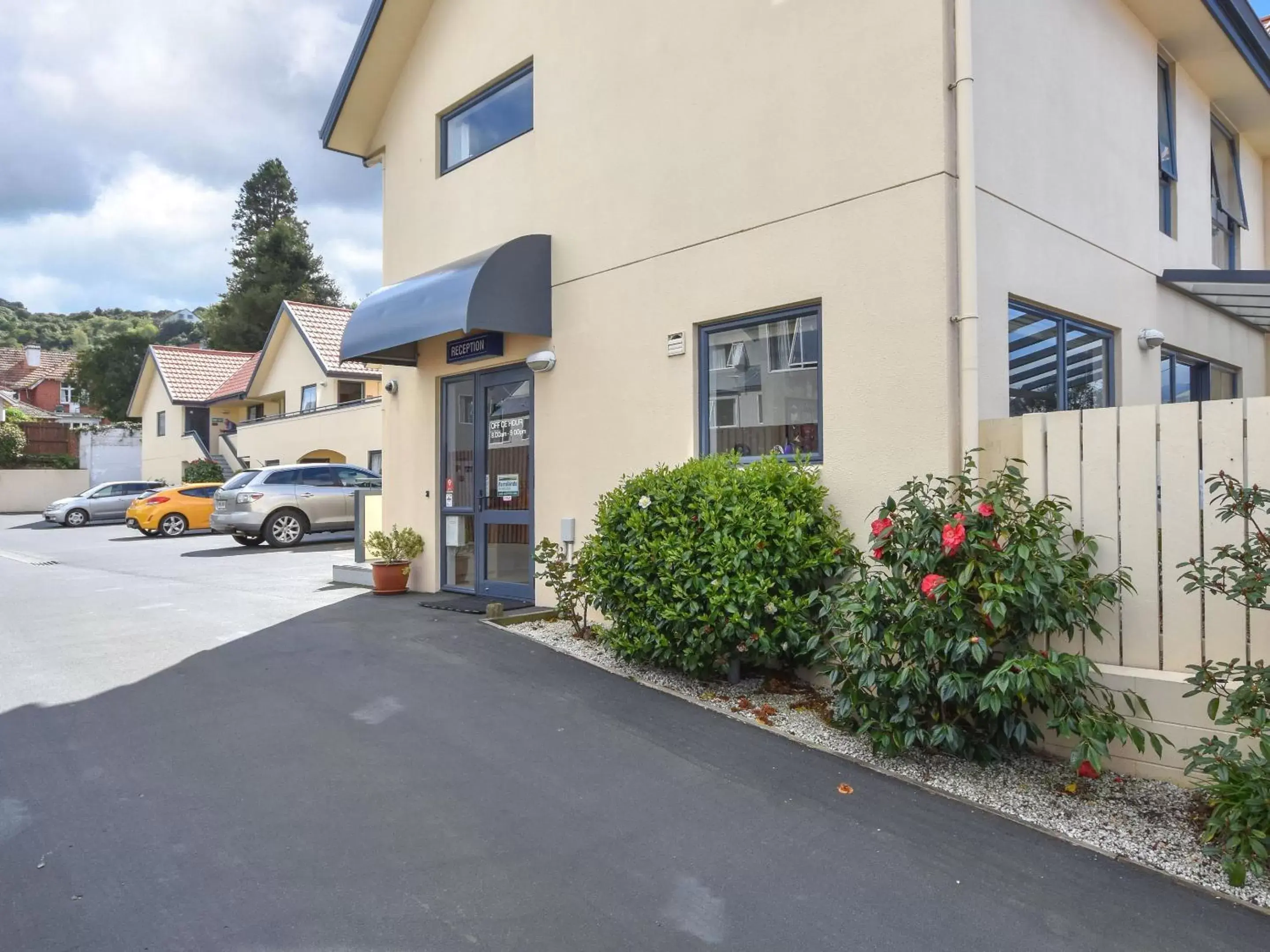 Facade/entrance, Property Building in Bella Vista Motel Dunedin