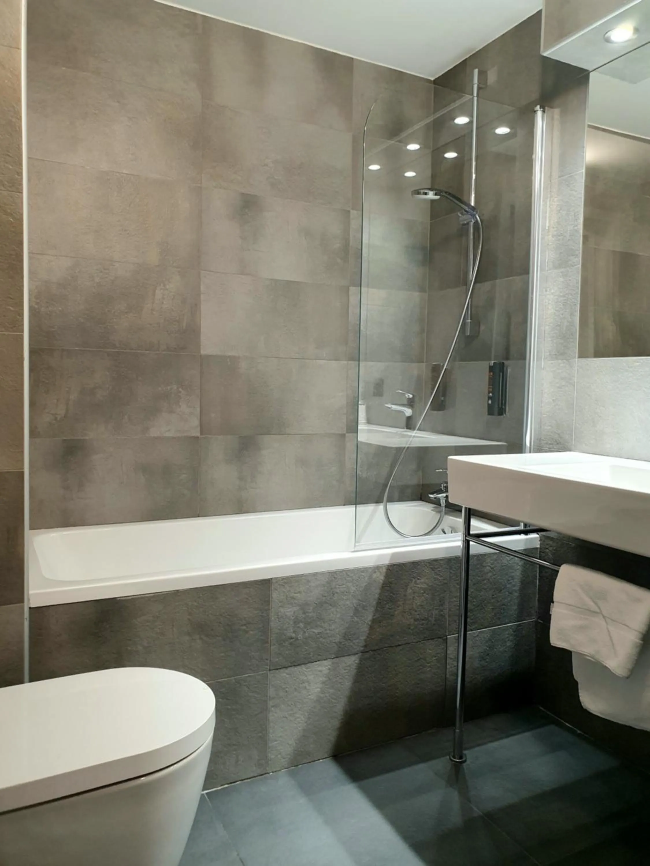 Bath in Chalet Hôtel du Bois