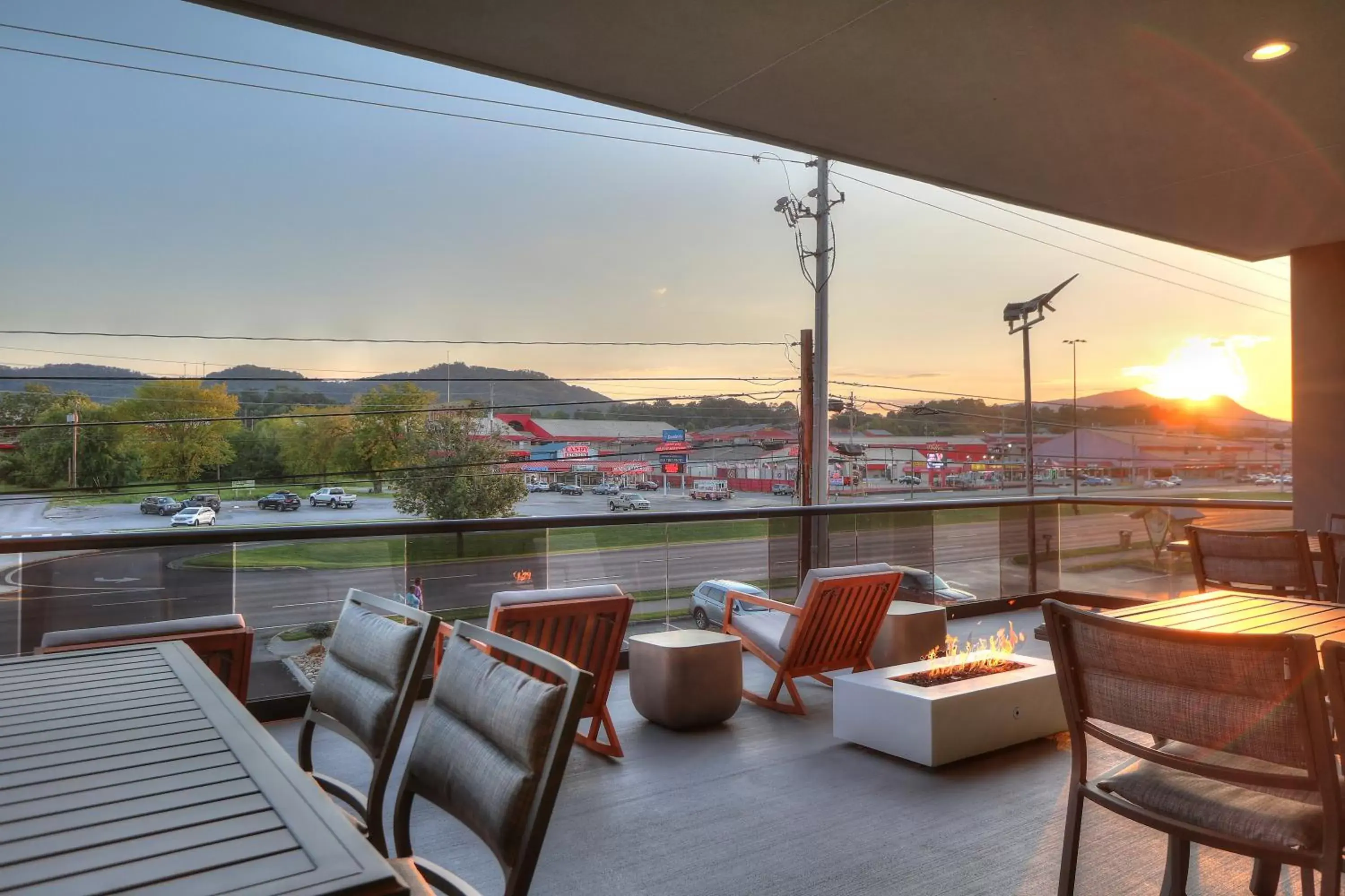 Balcony/Terrace in Holiday Inn & Suites Pigeon Forge Convention Center, an IHG Hotel